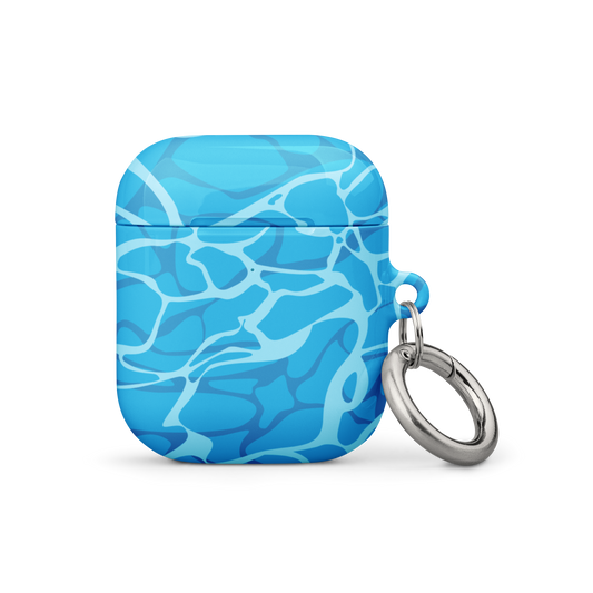 Wavy Pool Airpods Case