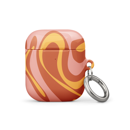 Liquid Dream: Sunset Swirl Airpods Case