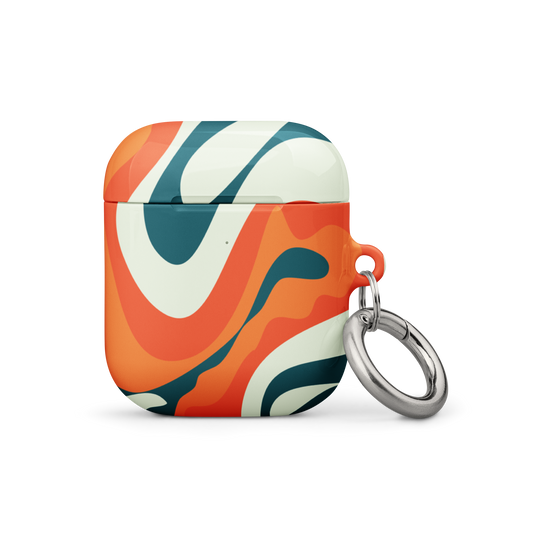 Retro Marble Airpods Case