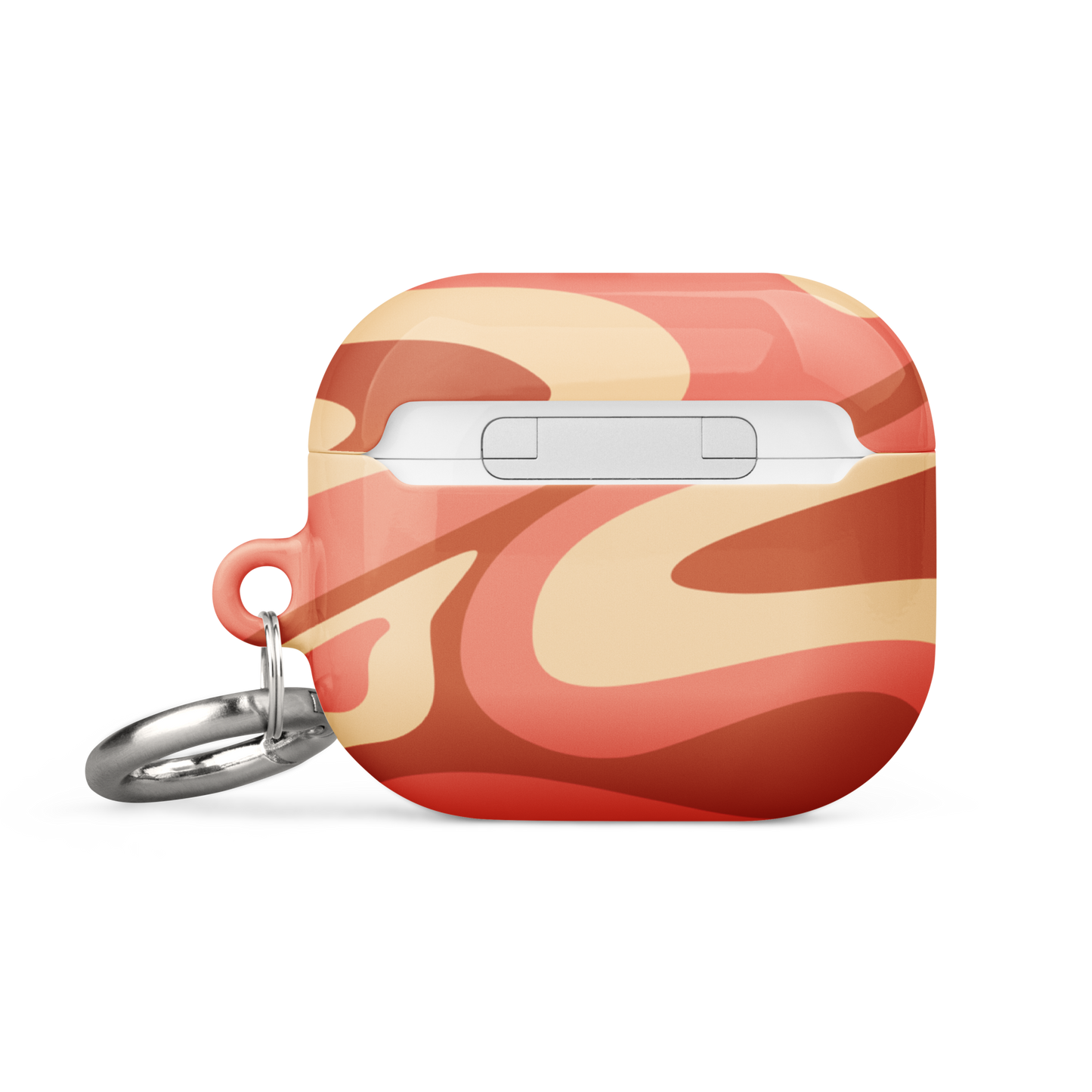 Liquid Dream: Terracotta Swirl Airpods Case