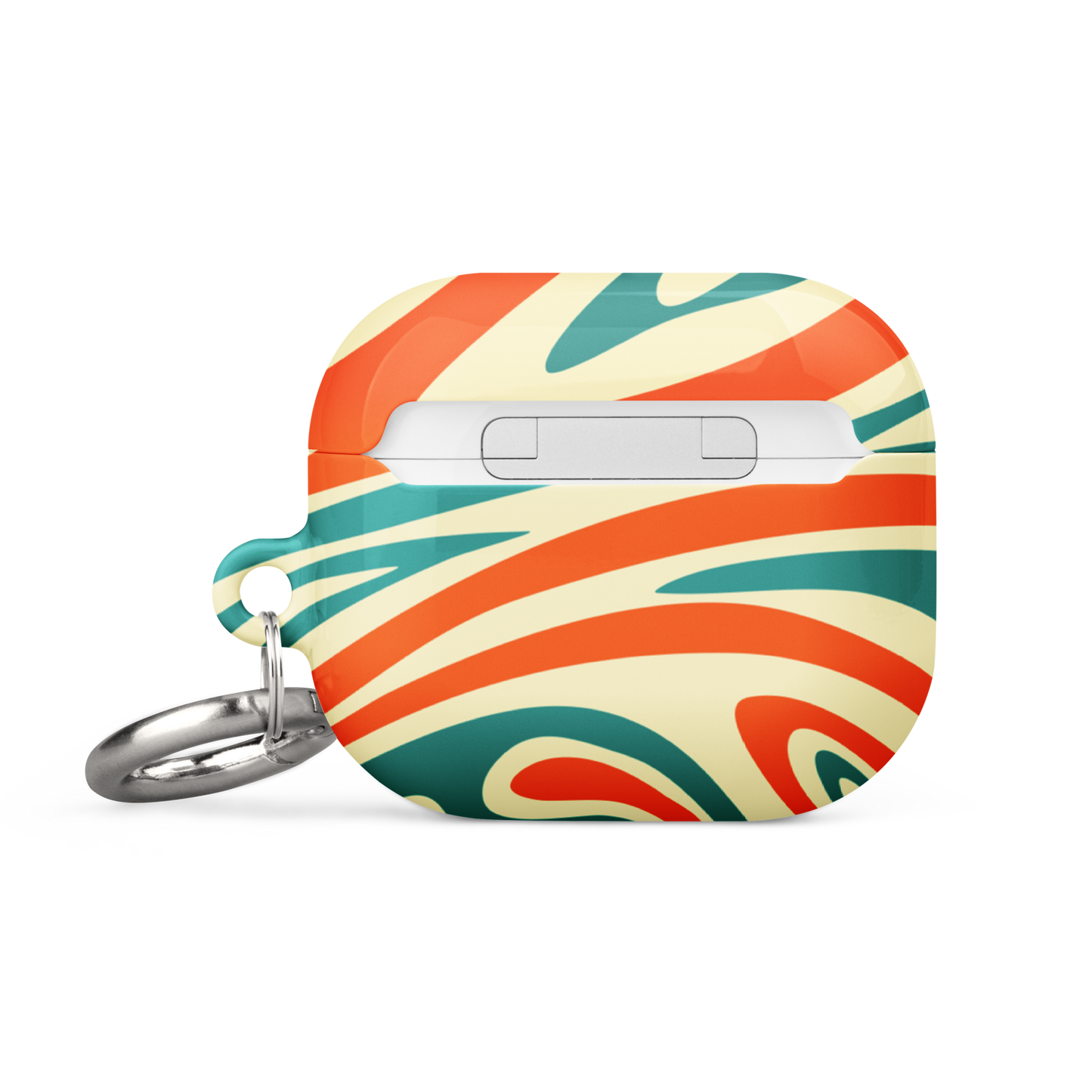 Liquid Dream: Retro Coral Airpods Case