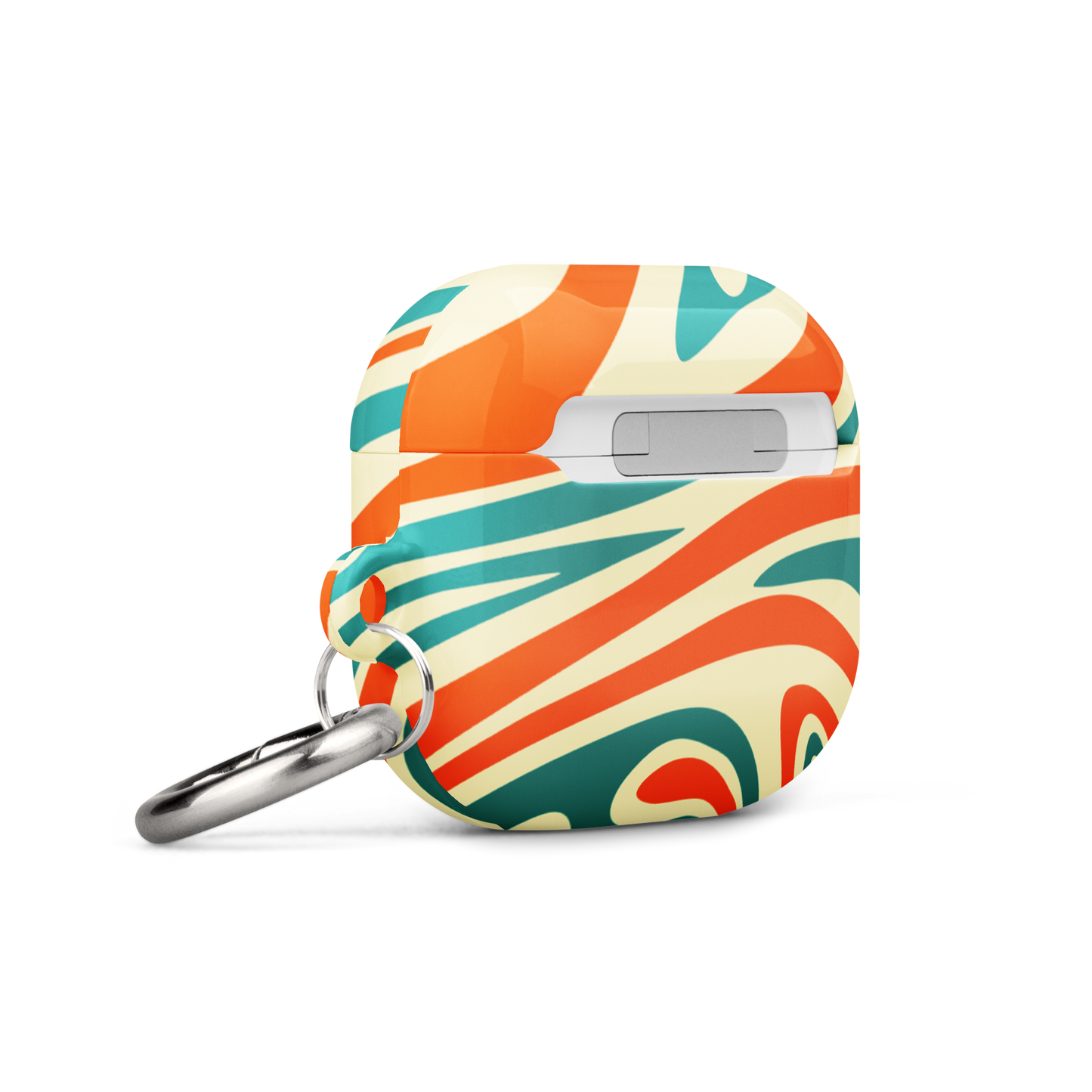 Liquid Dream: Retro Coral Airpods Case