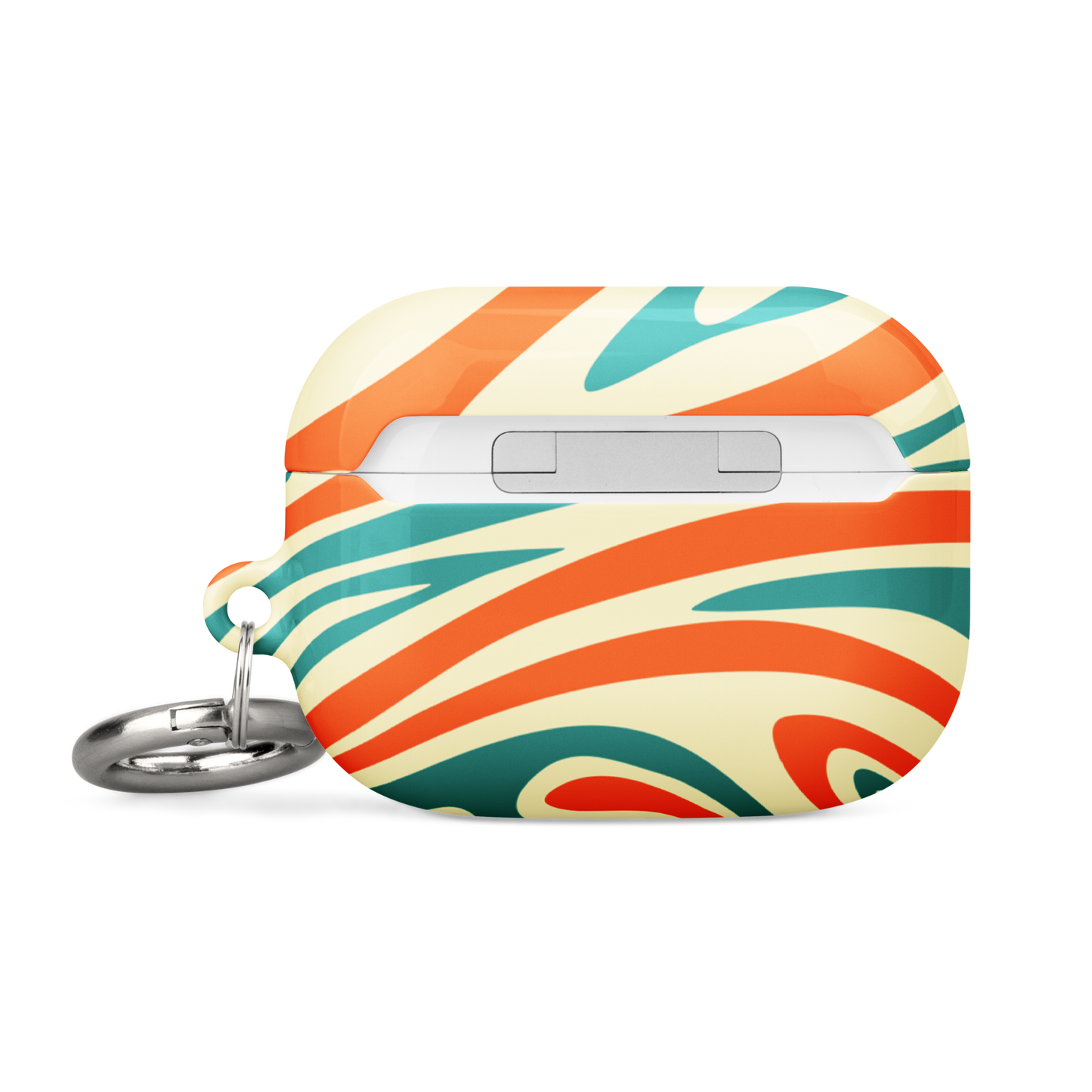 Liquid Dream: Retro Coral Airpods Case