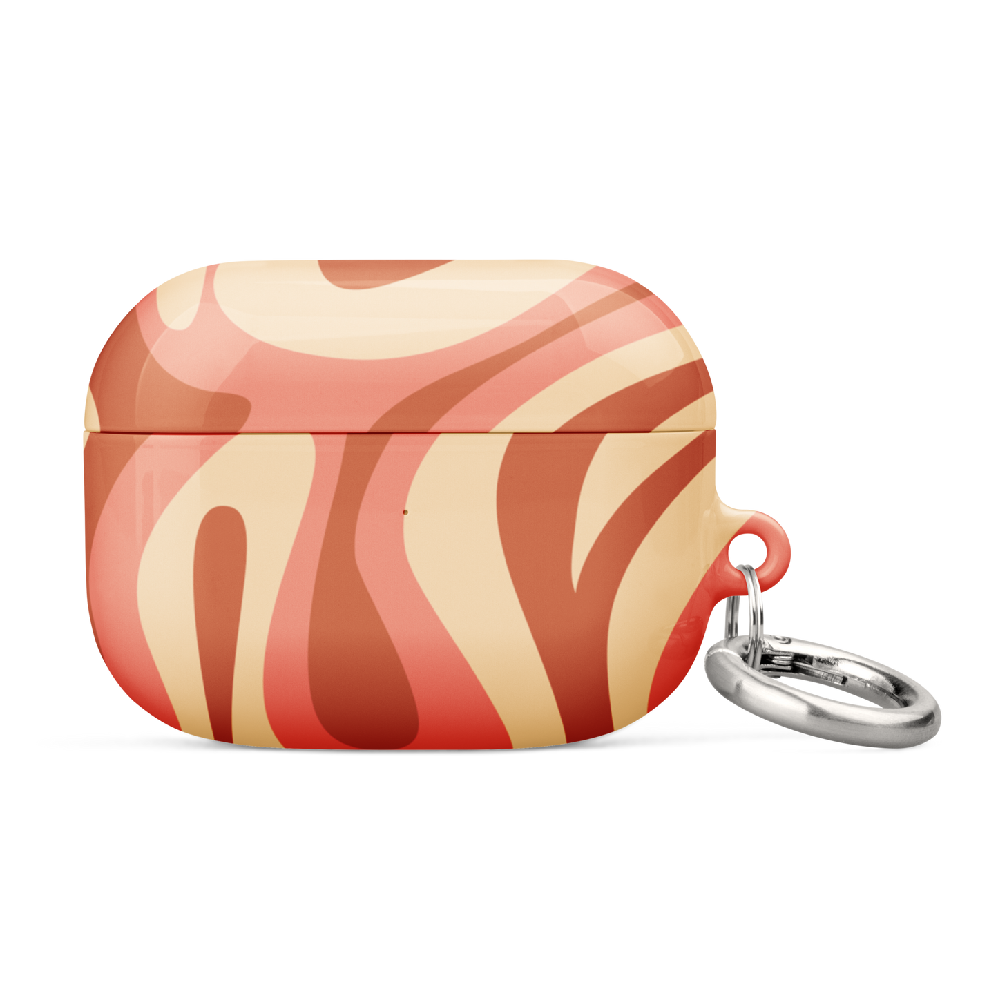 Liquid Dream: Terracotta Swirl Airpods Case