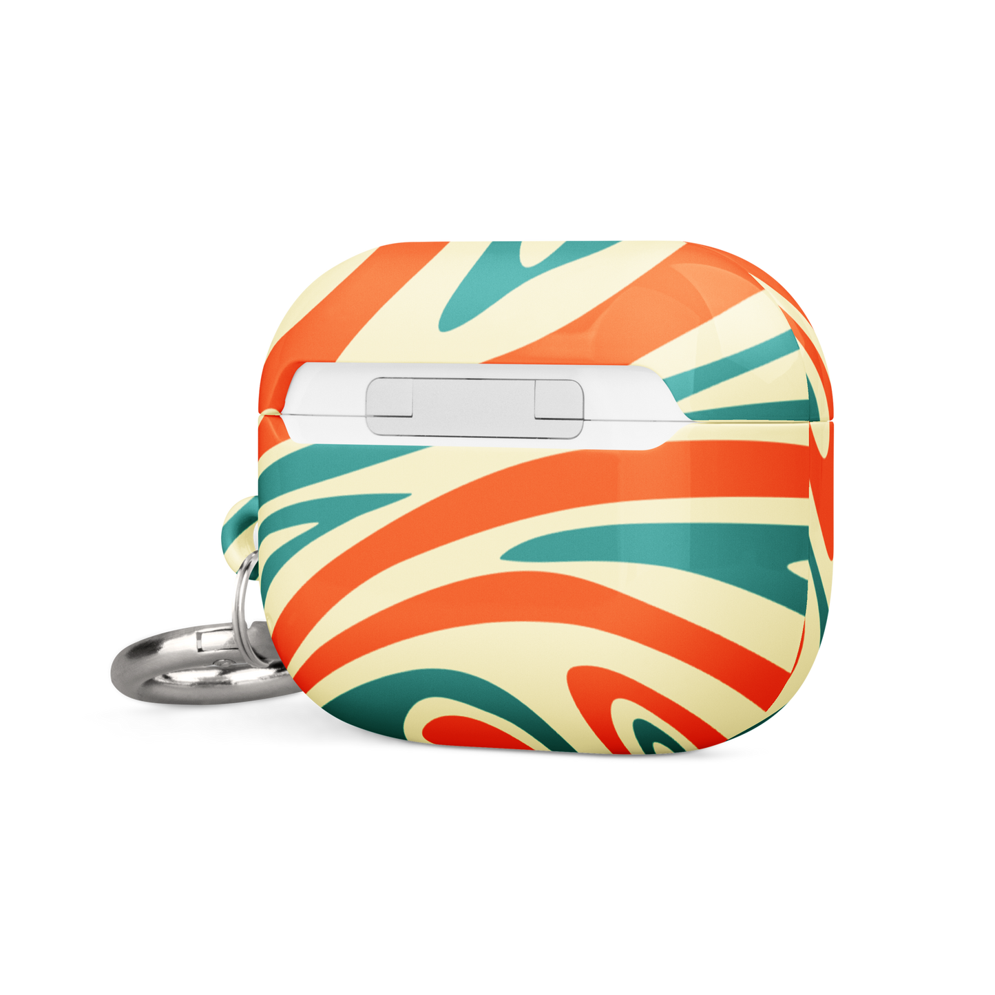 Liquid Dream: Retro Coral Airpods Case