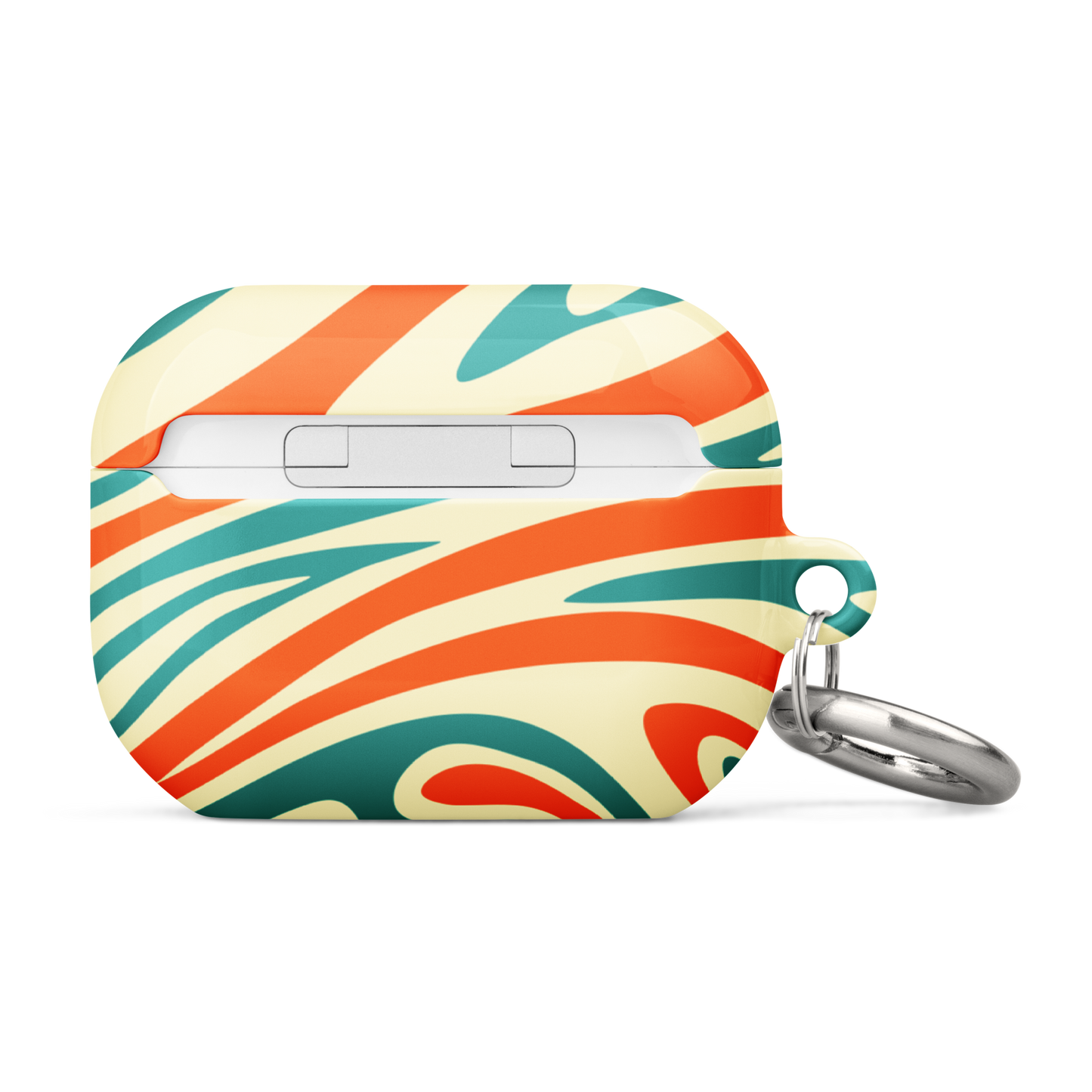 Liquid Dream: Retro Coral Airpods Case