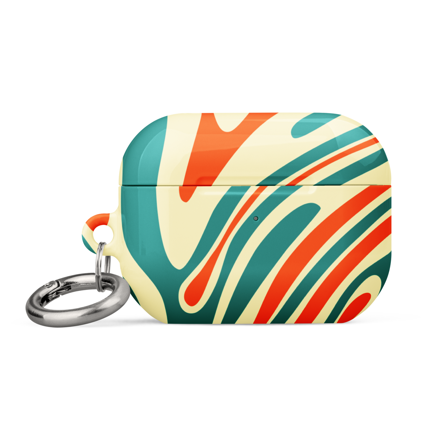 Liquid Dream: Retro Coral Airpods Case