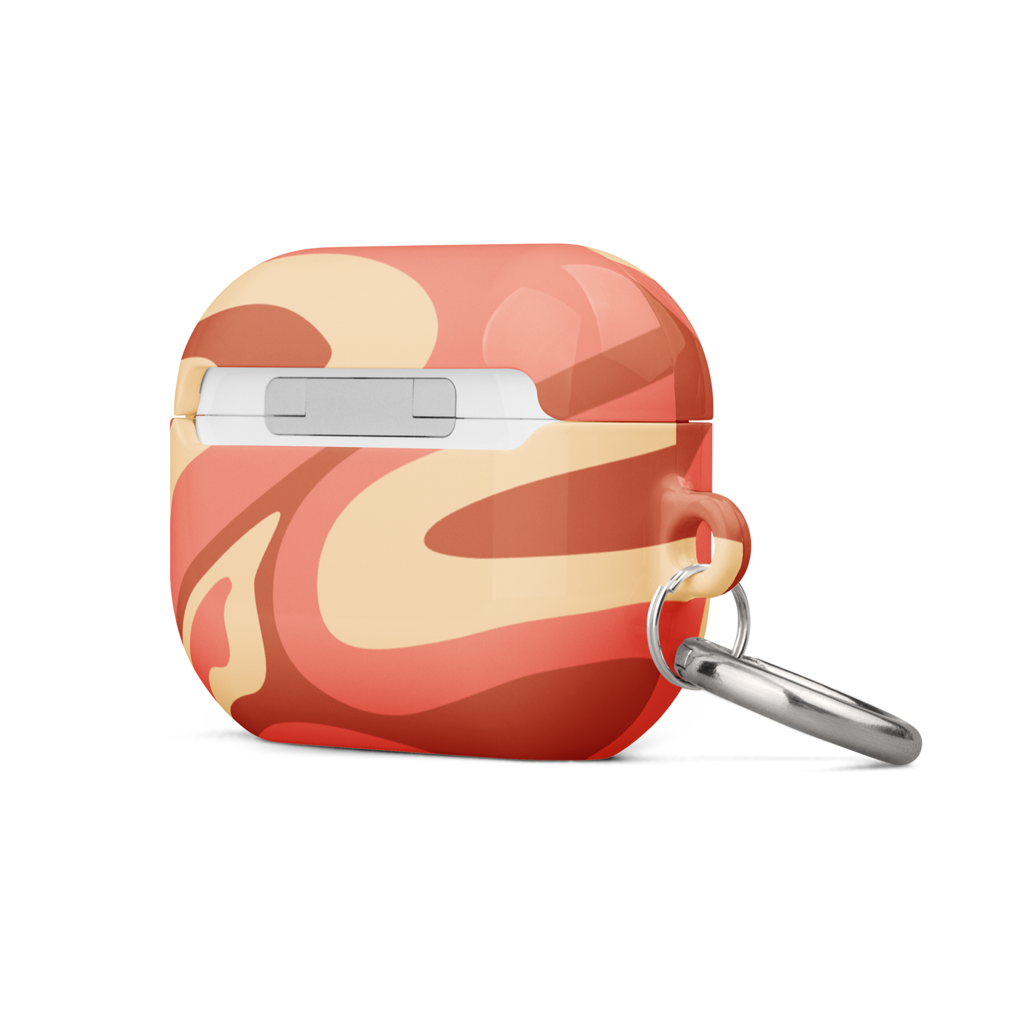 Liquid Dream: Terracotta Swirl Airpods Case