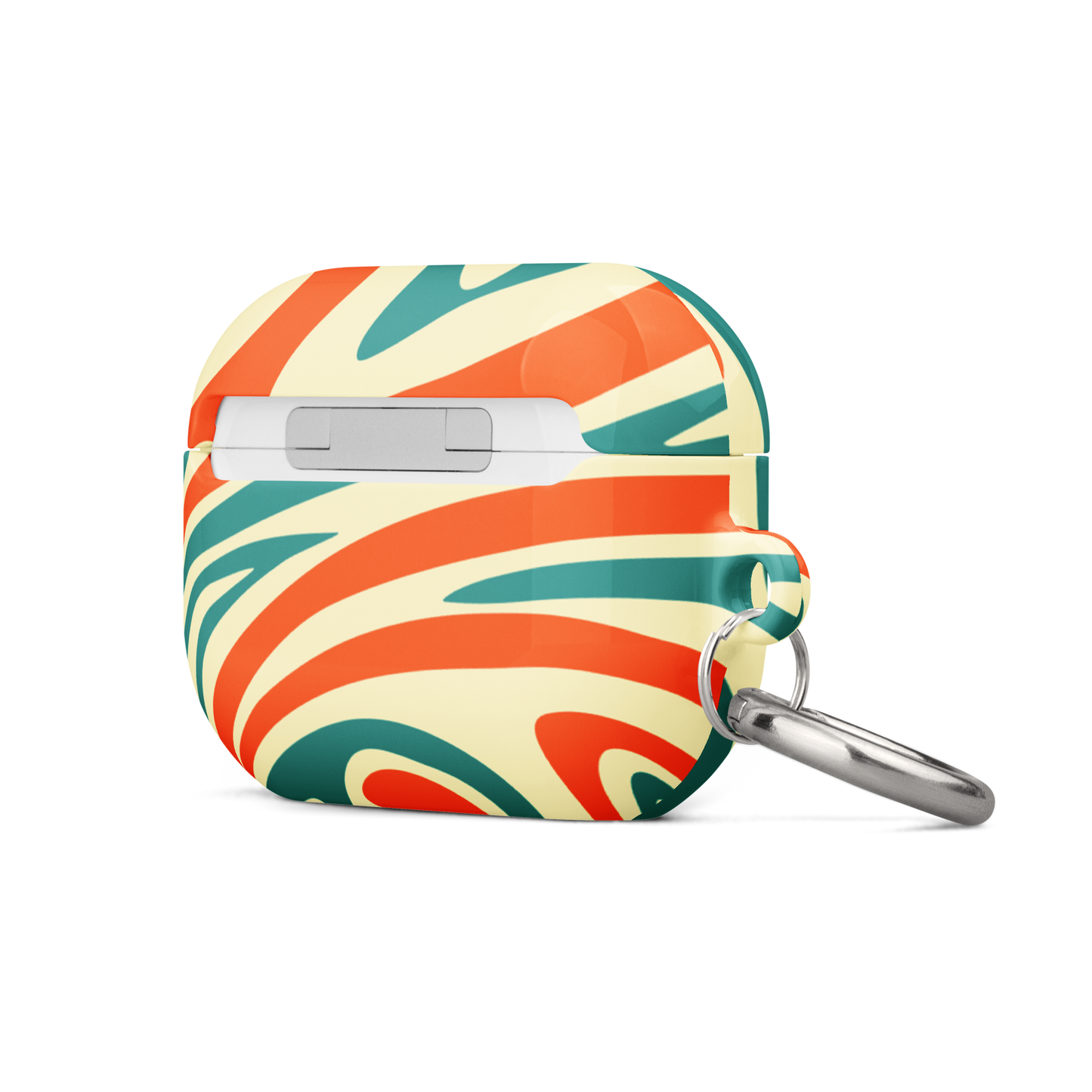 Liquid Dream: Retro Coral Airpods Case