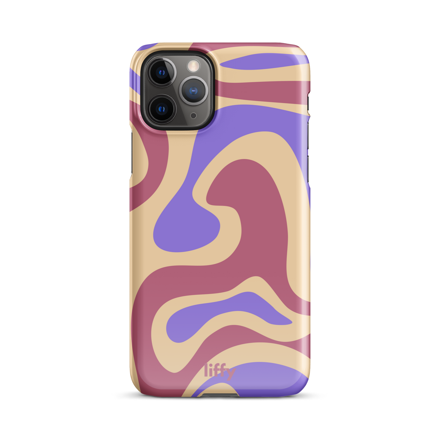 Liquid Dream: Pastel Paradise iPhone Snap Case