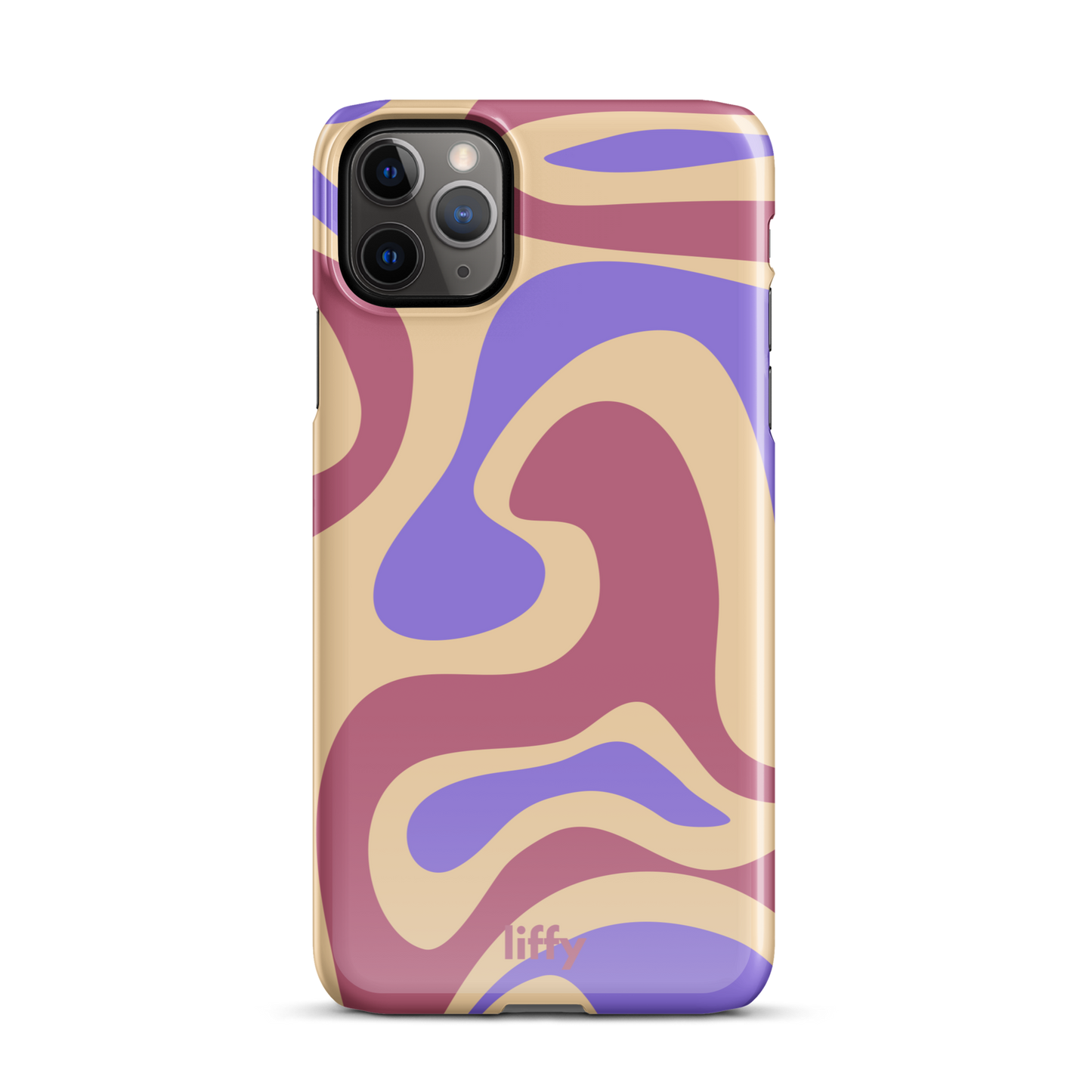 Liquid Dream: Pastel Paradise iPhone Snap Case