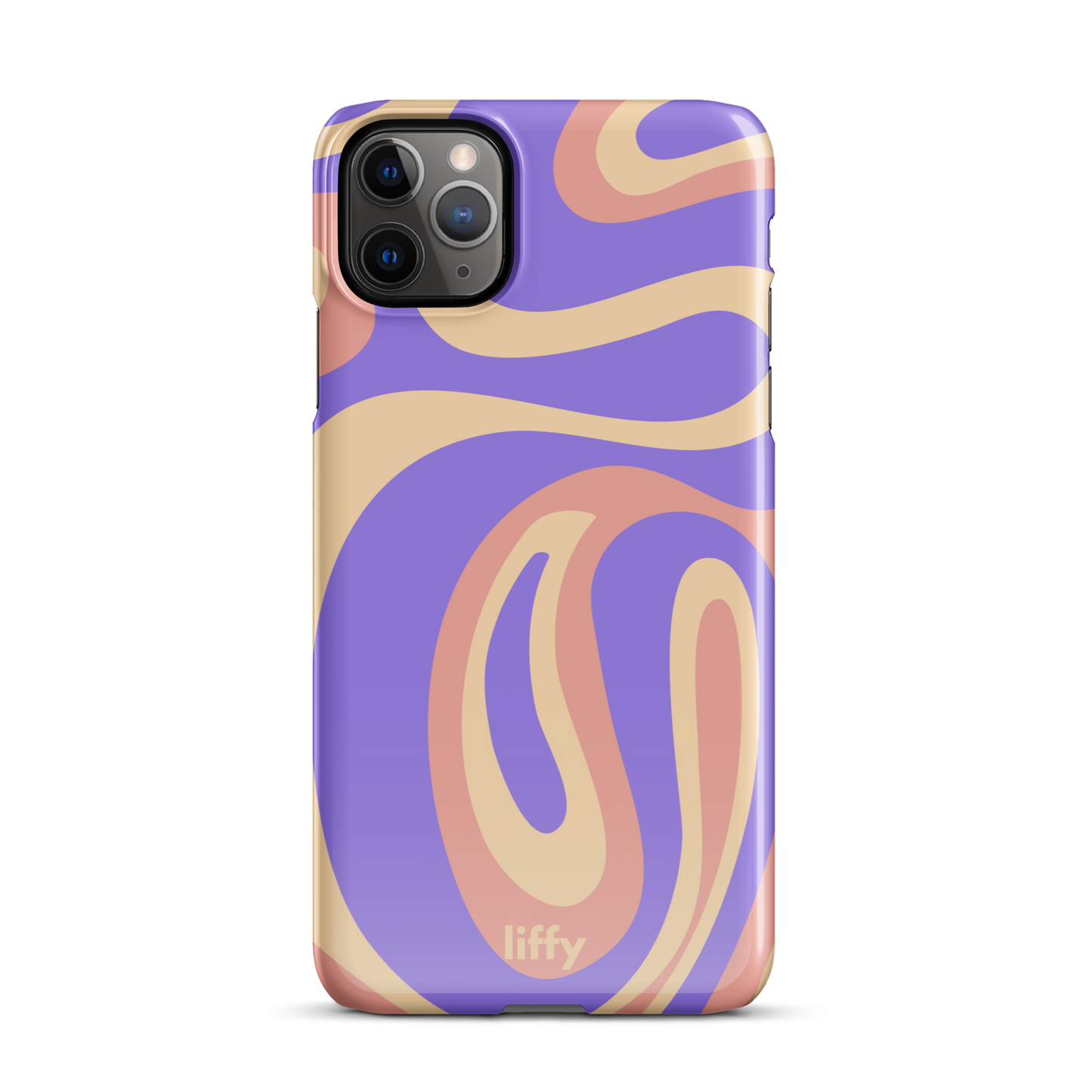 Liquid Dream: Lavender Fields iPhone Snap Case