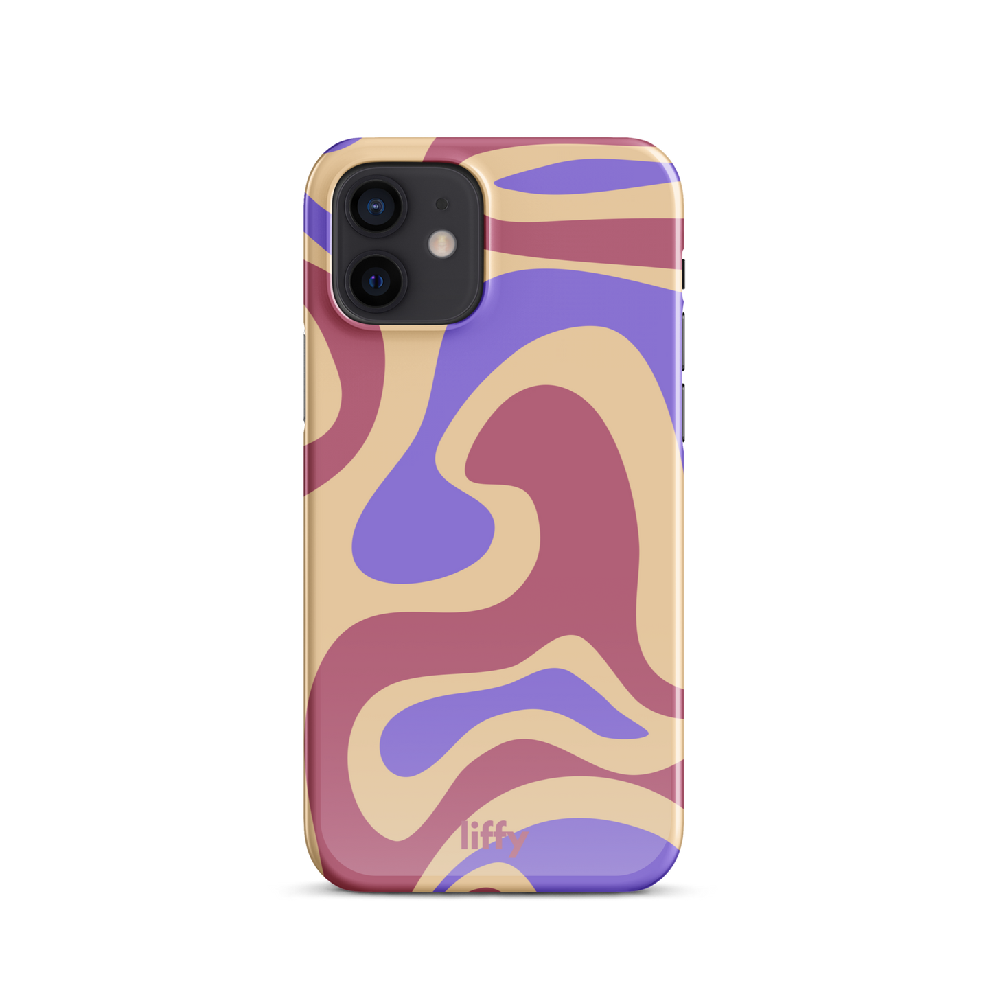 Liquid Dream: Pastel Paradise iPhone Snap Case