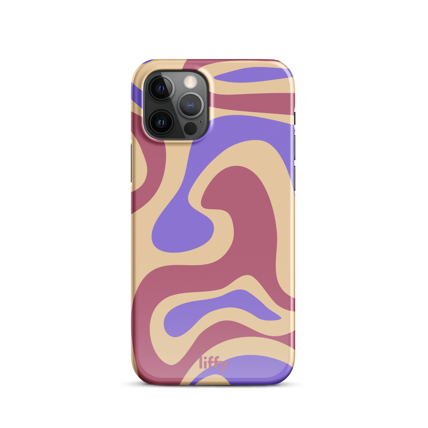 Liquid Dream: Pastel Paradise iPhone Snap Case