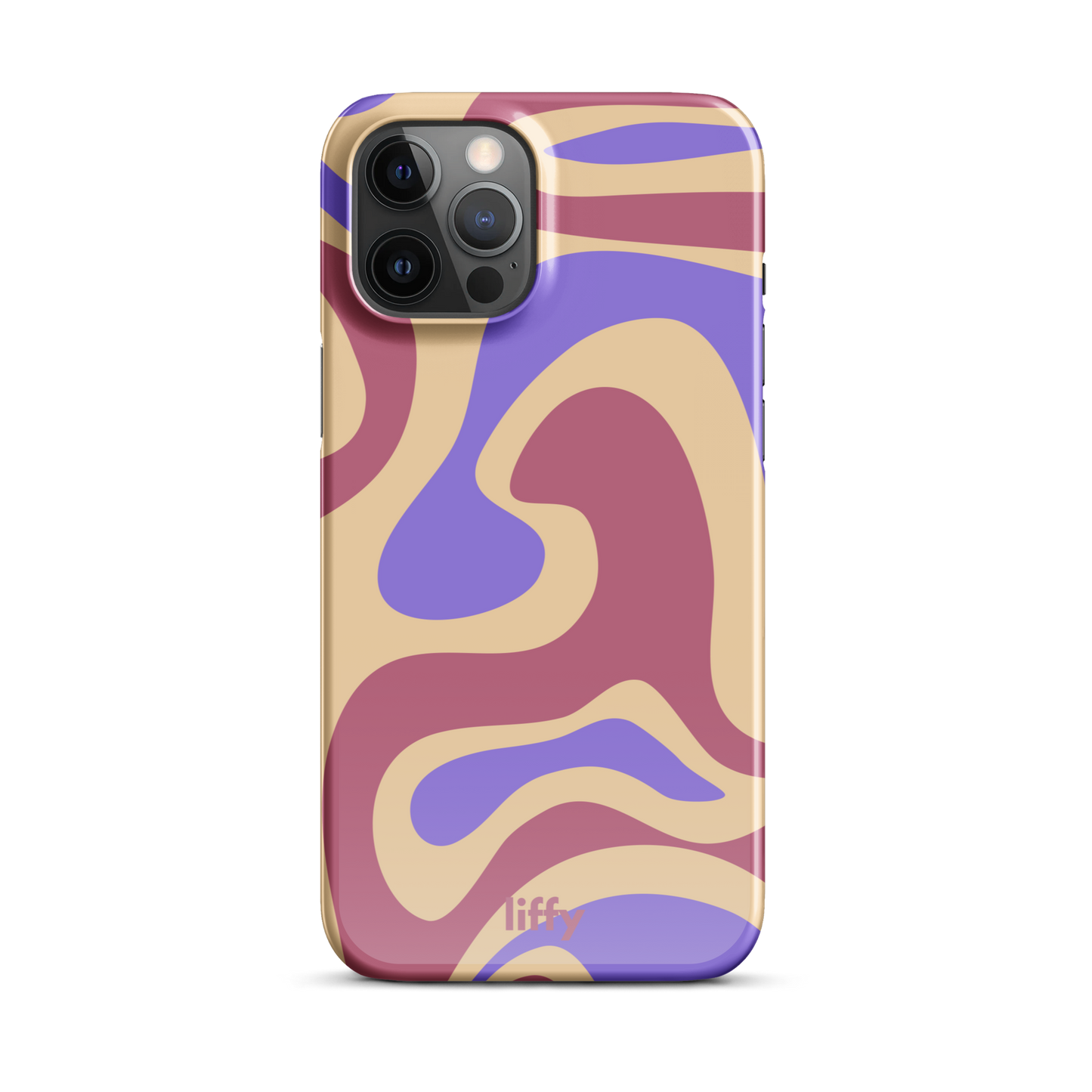 Liquid Dream: Pastel Paradise iPhone Snap Case