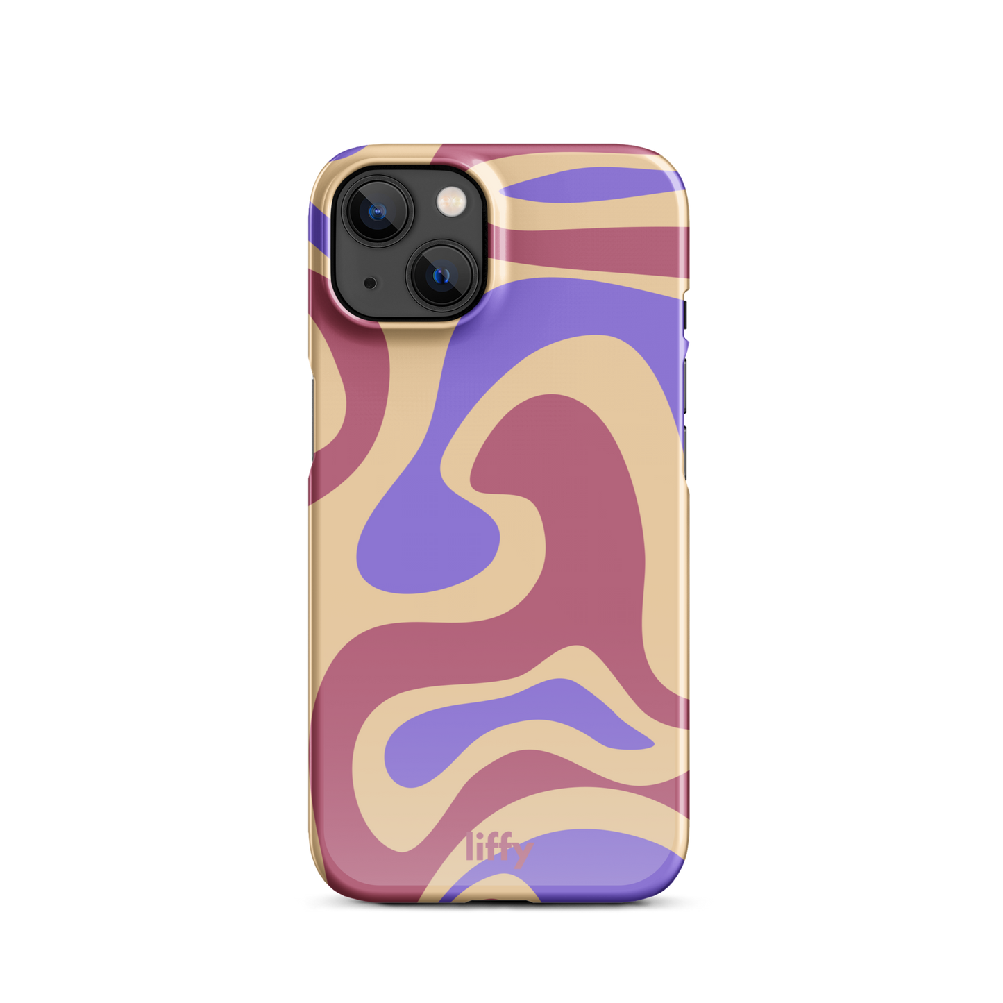 Liquid Dream: Pastel Paradise iPhone Snap Case