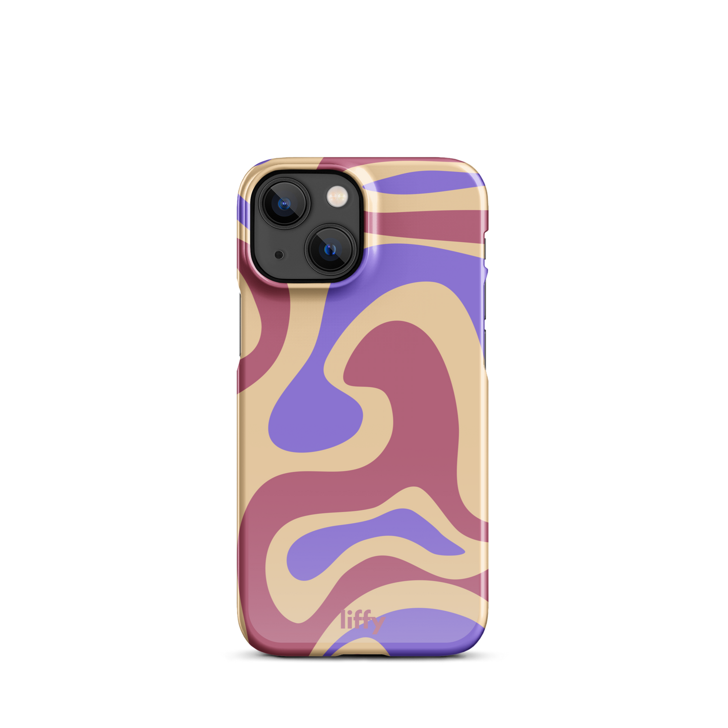 Liquid Dream: Pastel Paradise iPhone Snap Case