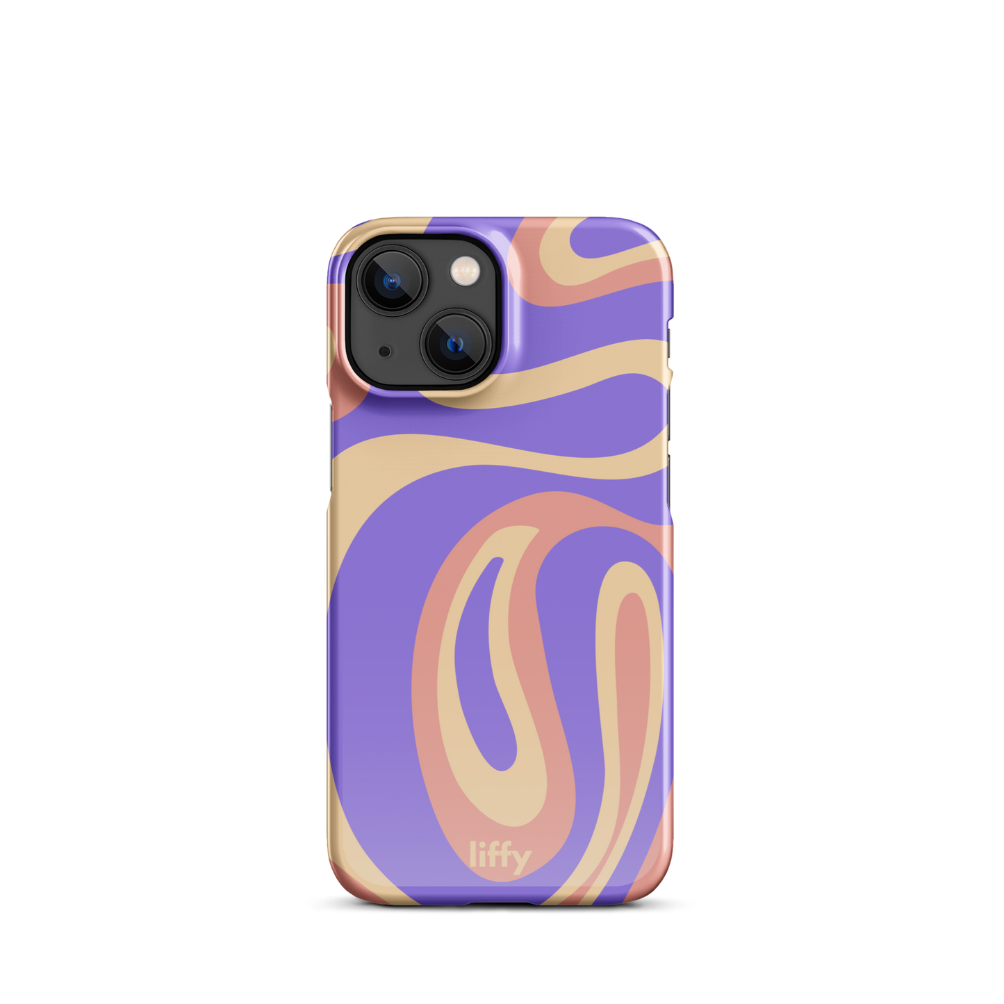 Liquid Dream: Lavender Fields iPhone Snap Case