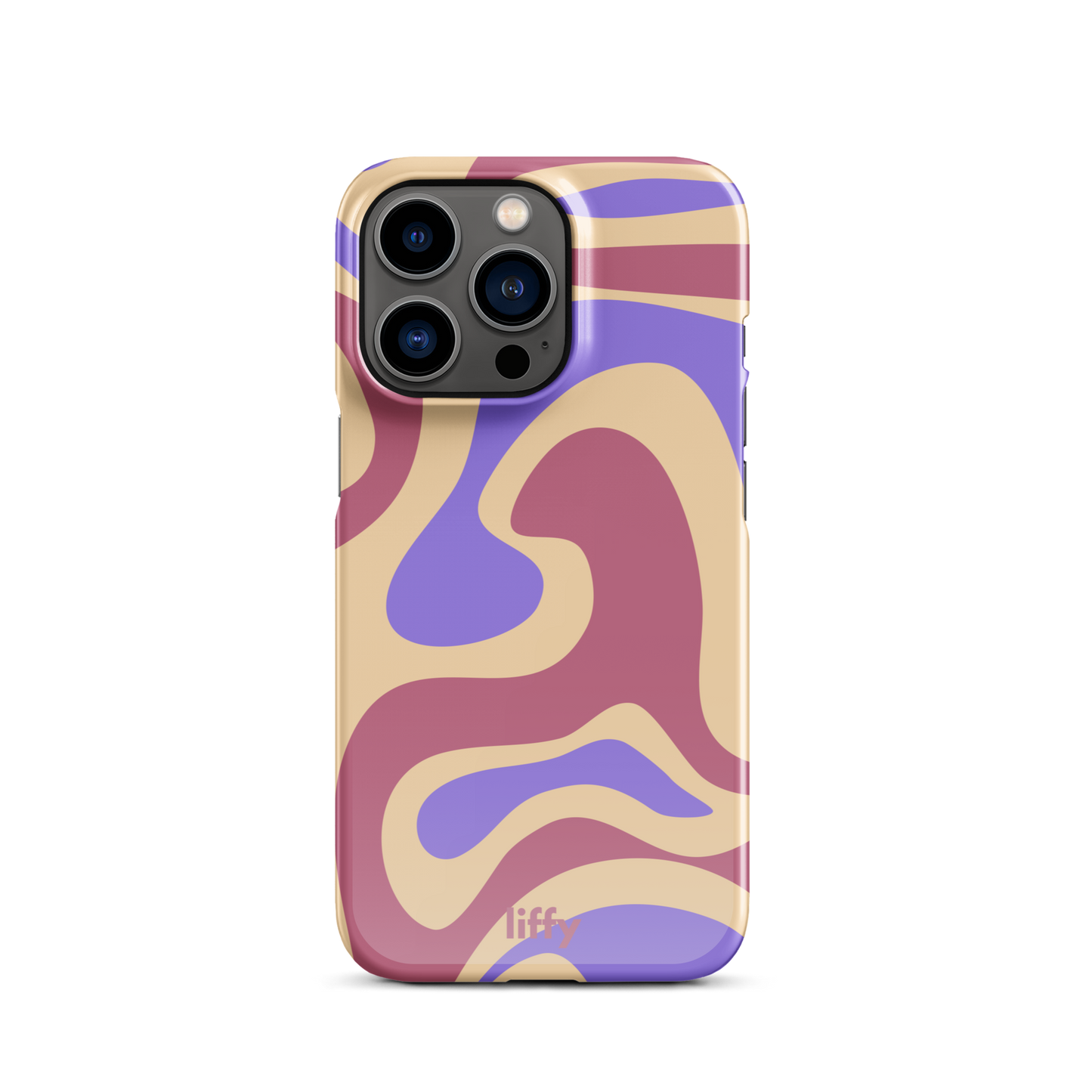 Liquid Dream: Pastel Paradise iPhone Snap Case