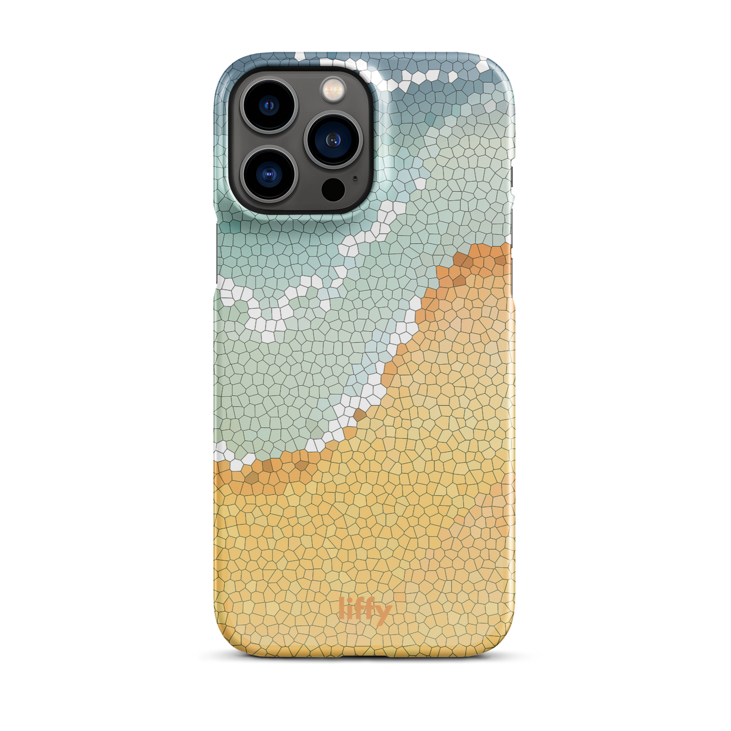 Beach Vibes: Mosaic Beach iPhone Snap Case