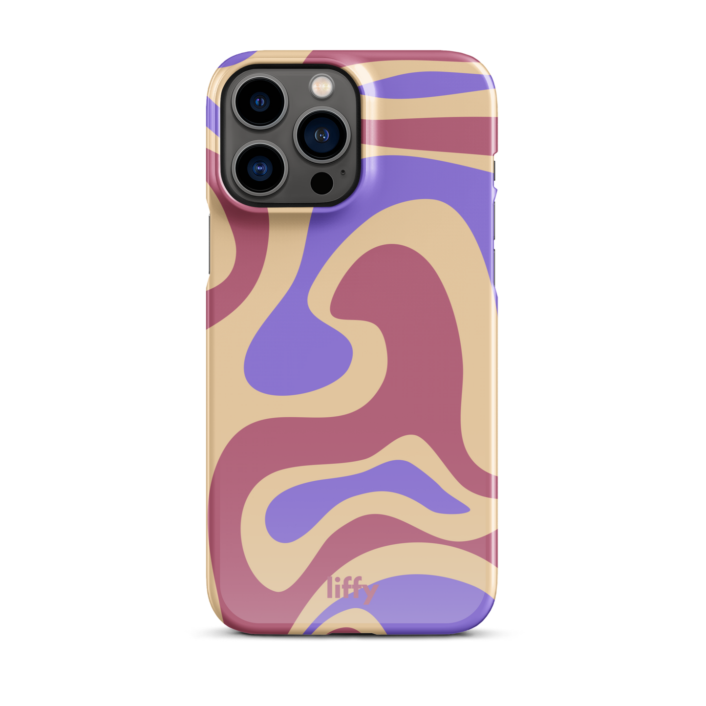 Liquid Dream: Pastel Paradise iPhone Snap Case