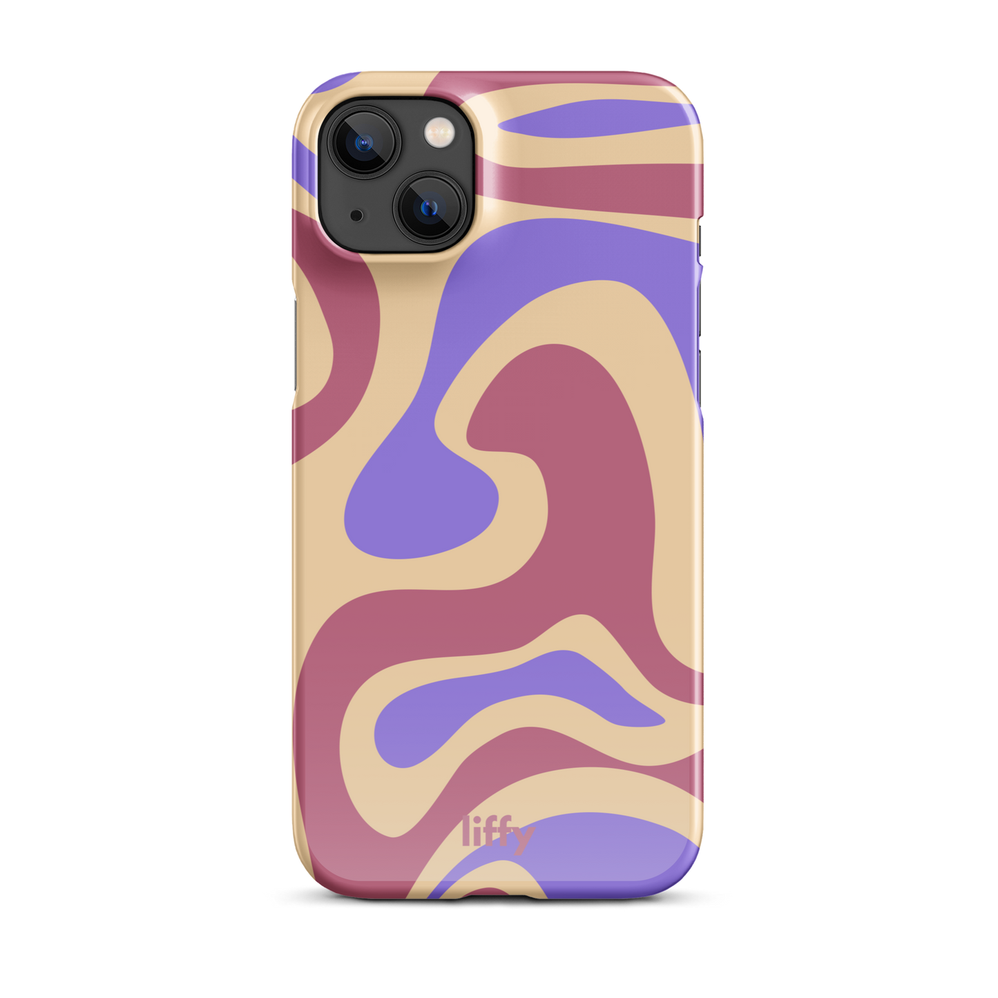 Liquid Dream: Pastel Paradise iPhone Snap Case