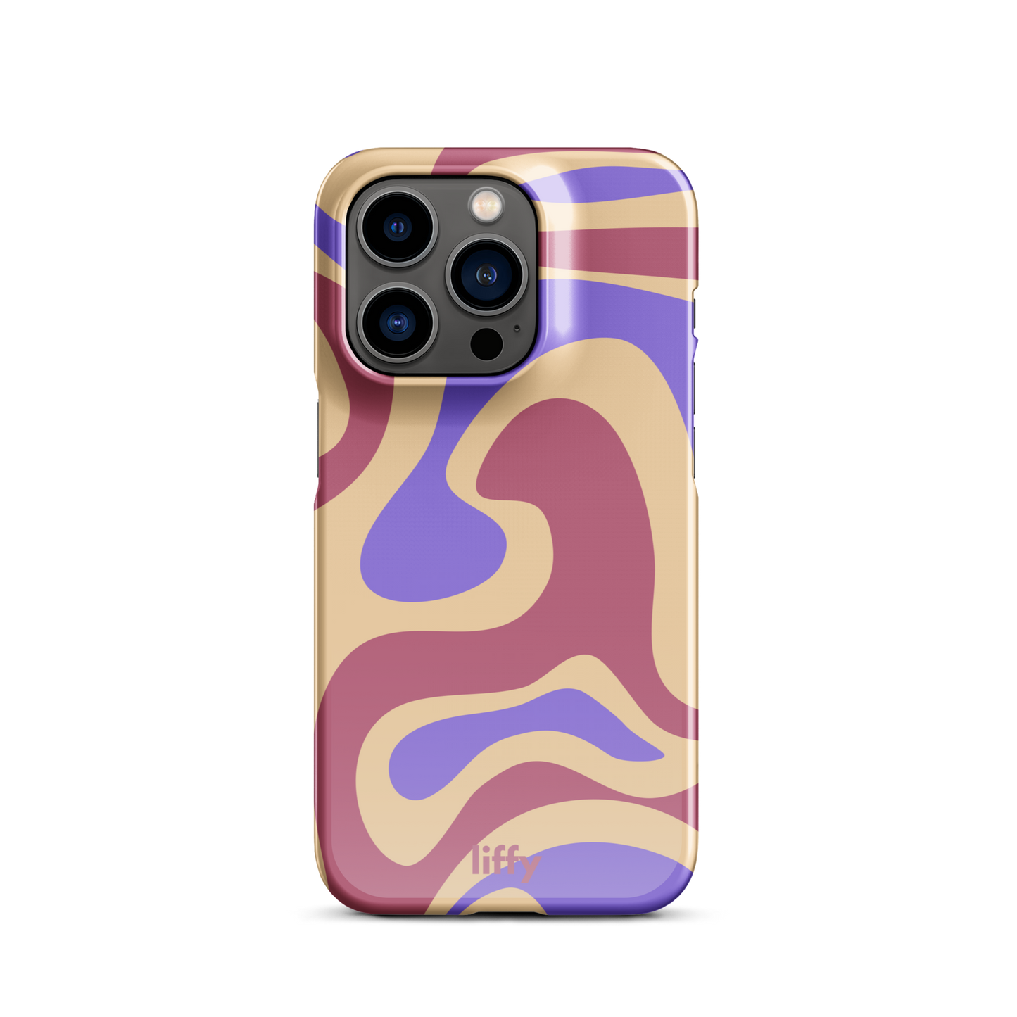 Liquid Dream: Pastel Paradise iPhone Snap Case