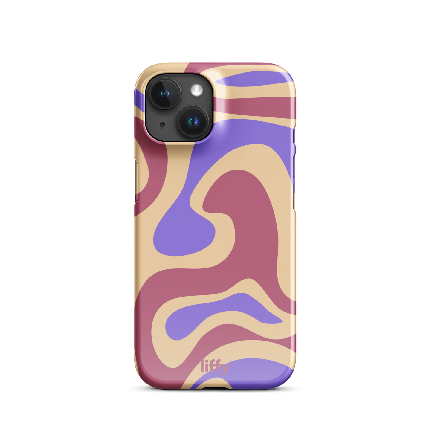 Liquid Dream: Pastel Paradise iPhone Snap Case