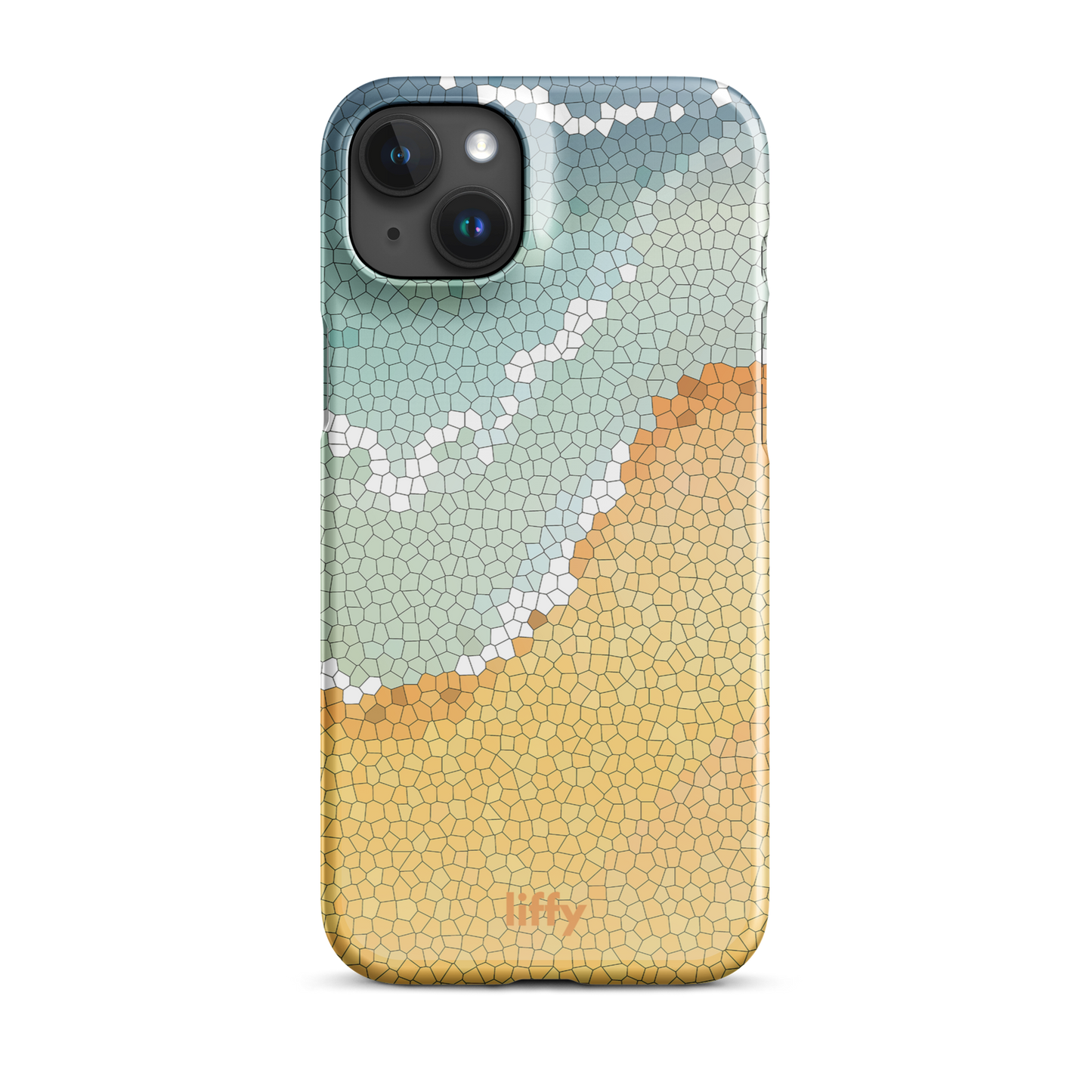 Beach Vibes: Mosaic Beach iPhone Snap Case