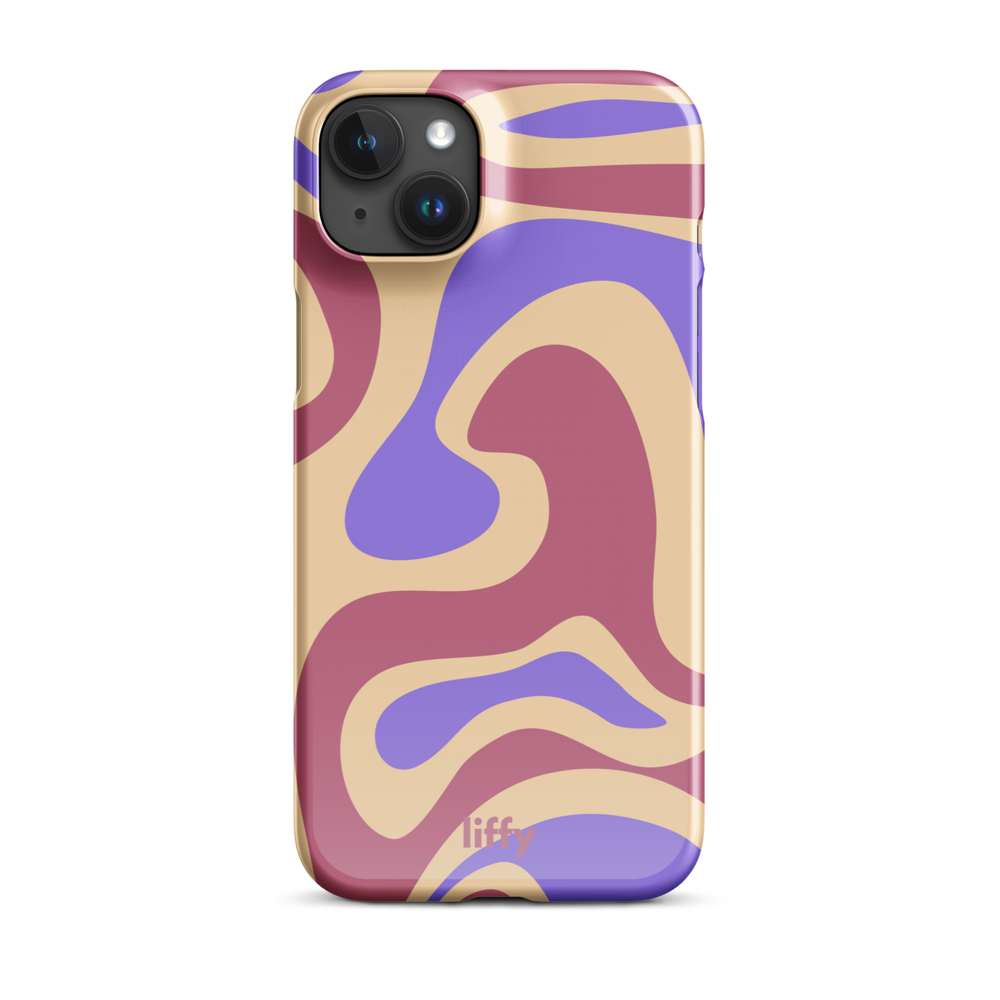 Liquid Dream: Pastel Paradise iPhone Snap Case