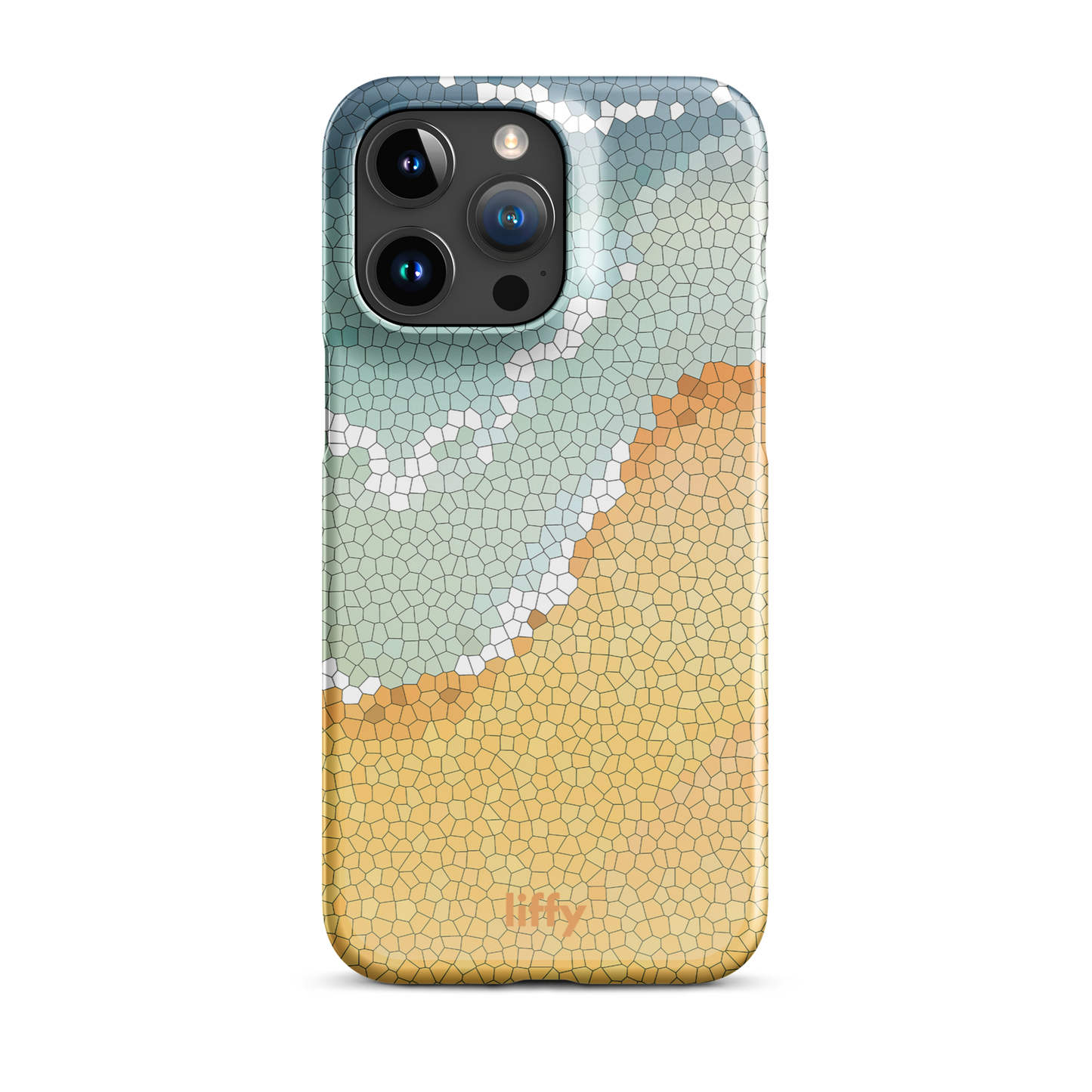 Beach Vibes: Mosaic Beach iPhone Snap Case