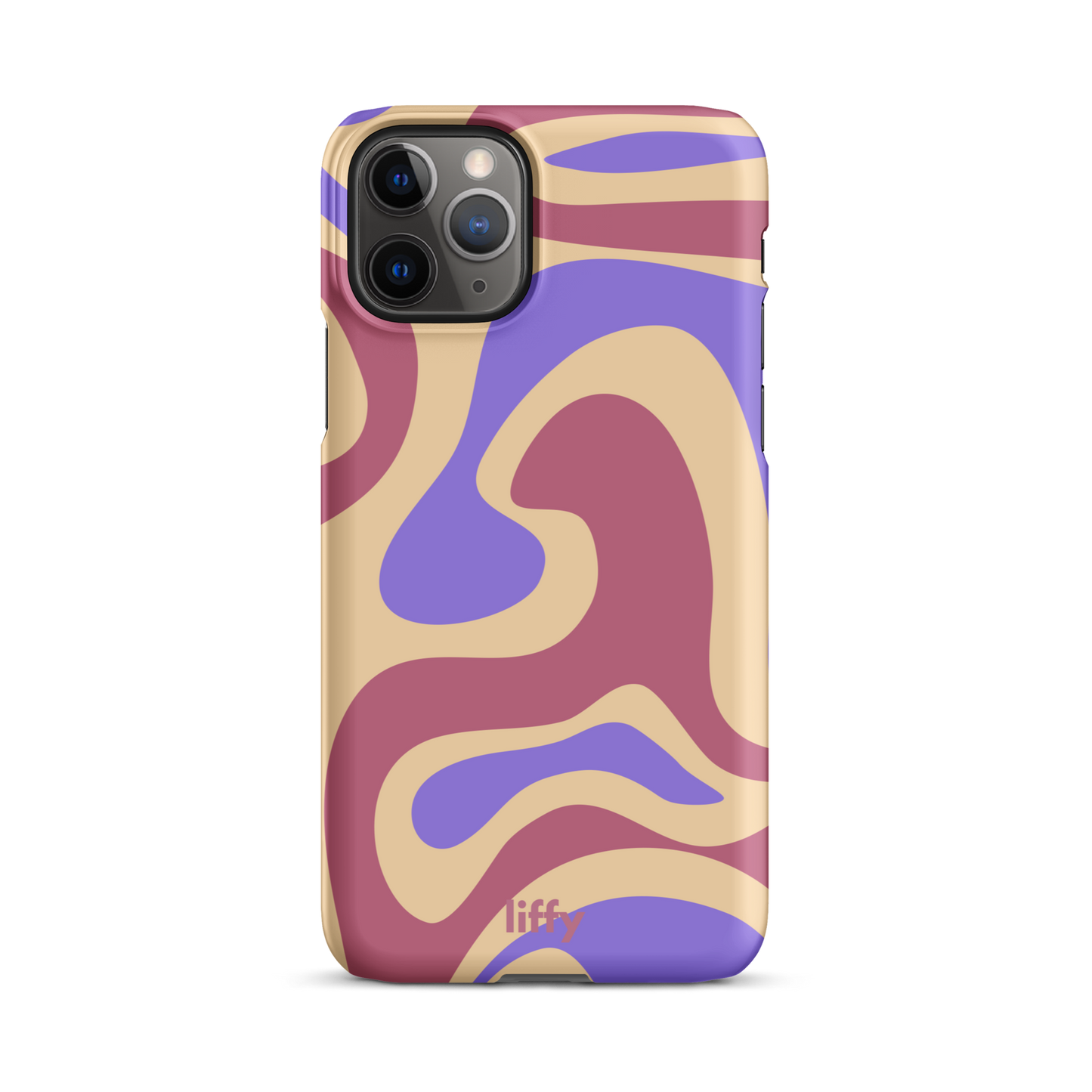 Liquid Dream: Pastel Paradise iPhone Snap Case