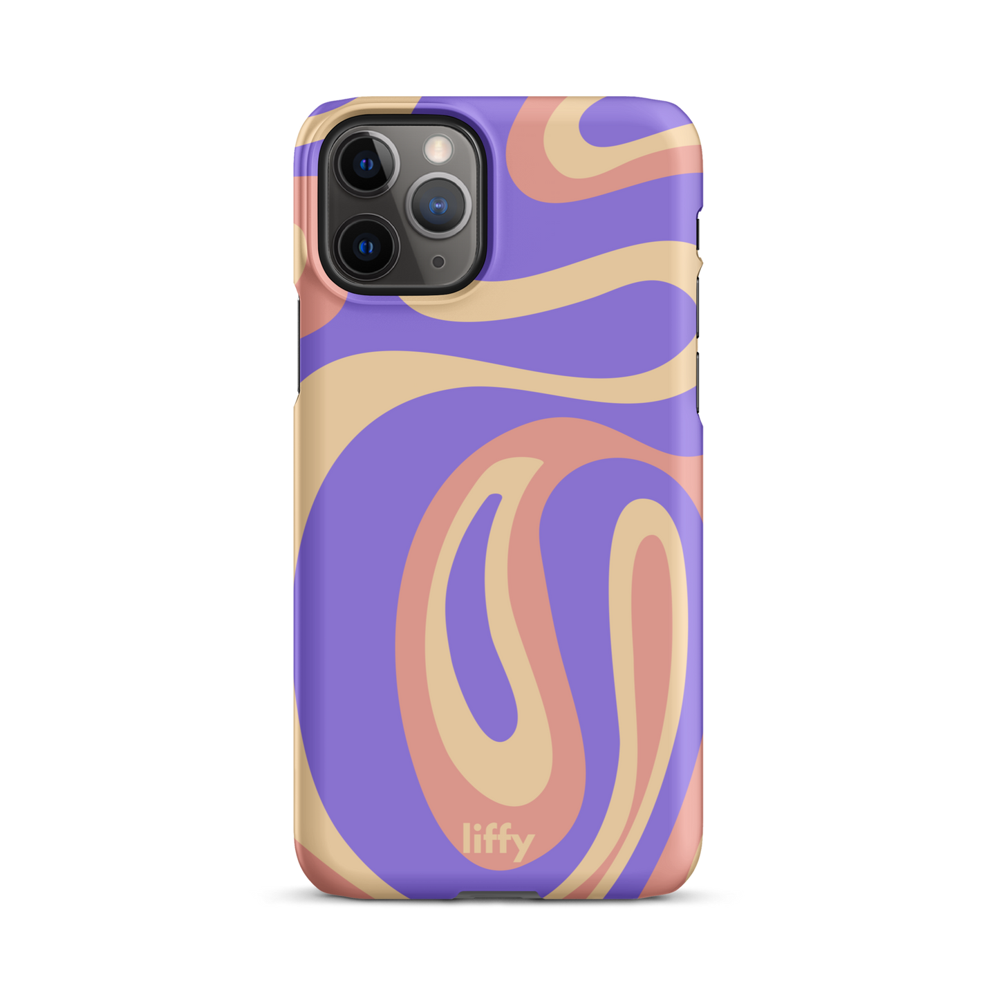 Liquid Dream: Lavender Fields iPhone Snap Case