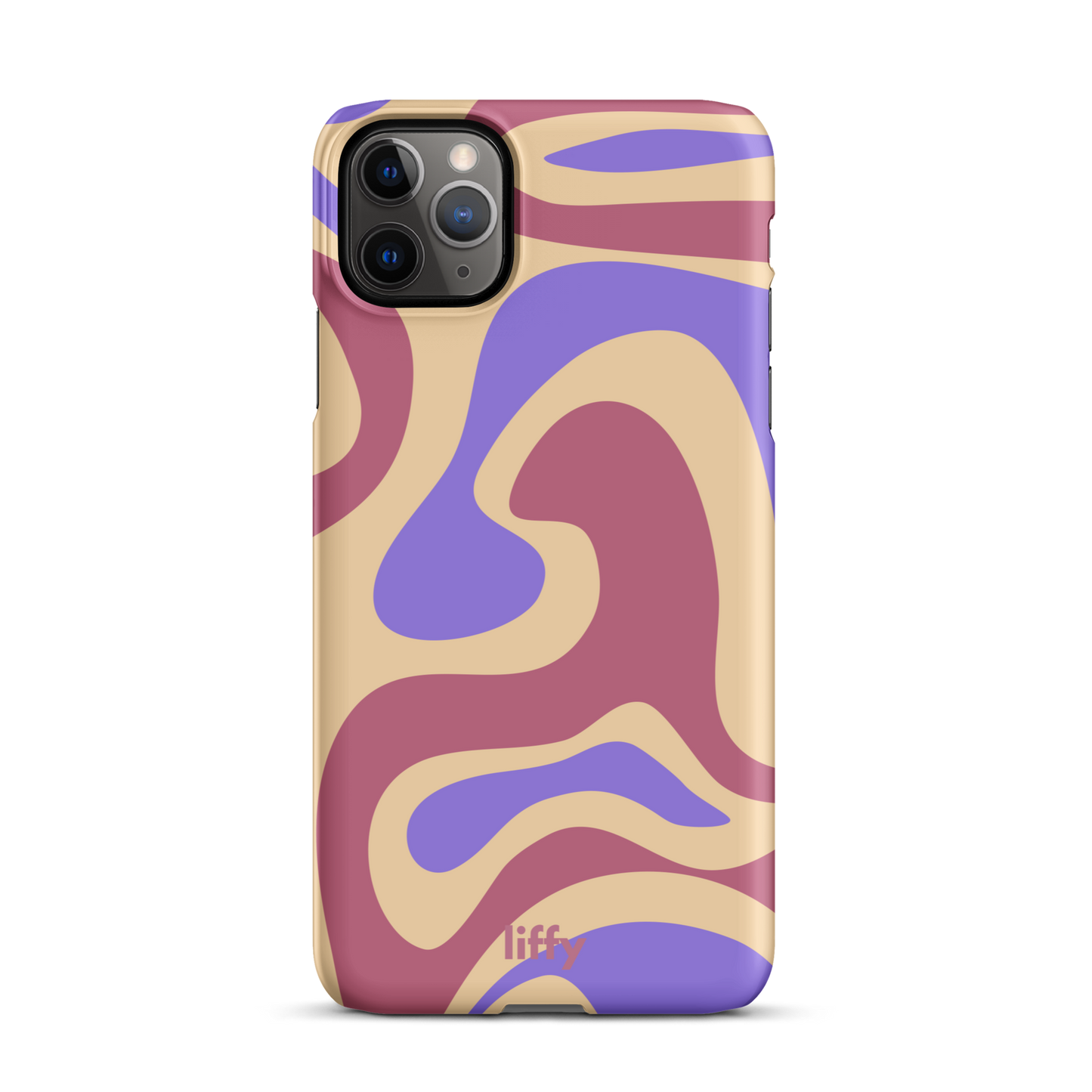 Liquid Dream: Pastel Paradise iPhone Snap Case