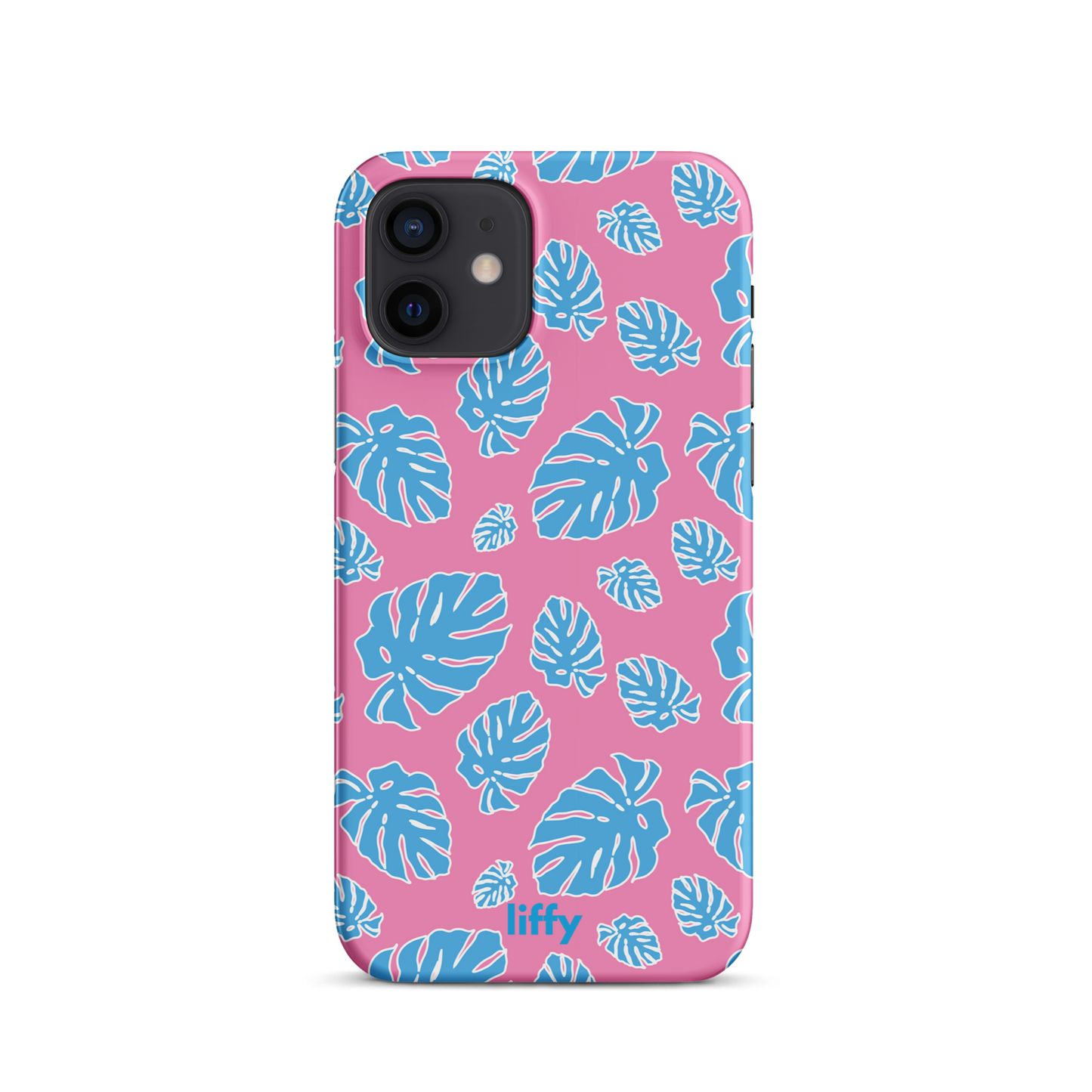 Beach Vibes: Funky Leaves iPhone Snap Case