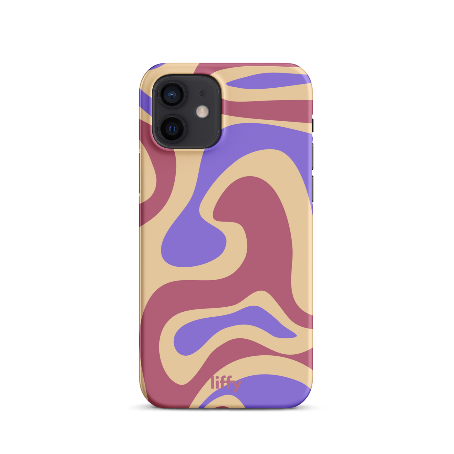 Liquid Dream: Pastel Paradise iPhone Snap Case