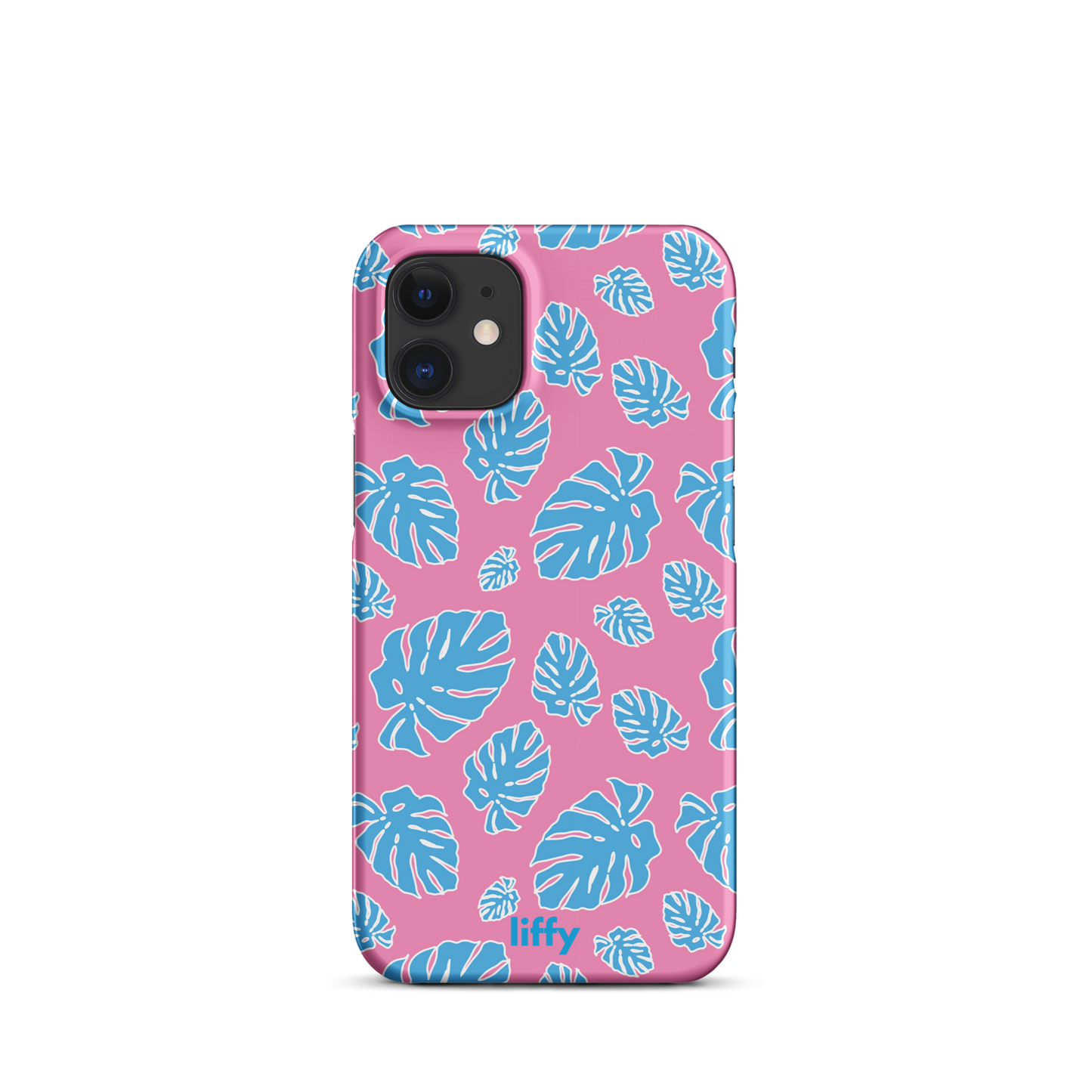 Beach Vibes: Funky Leaves iPhone Snap Case