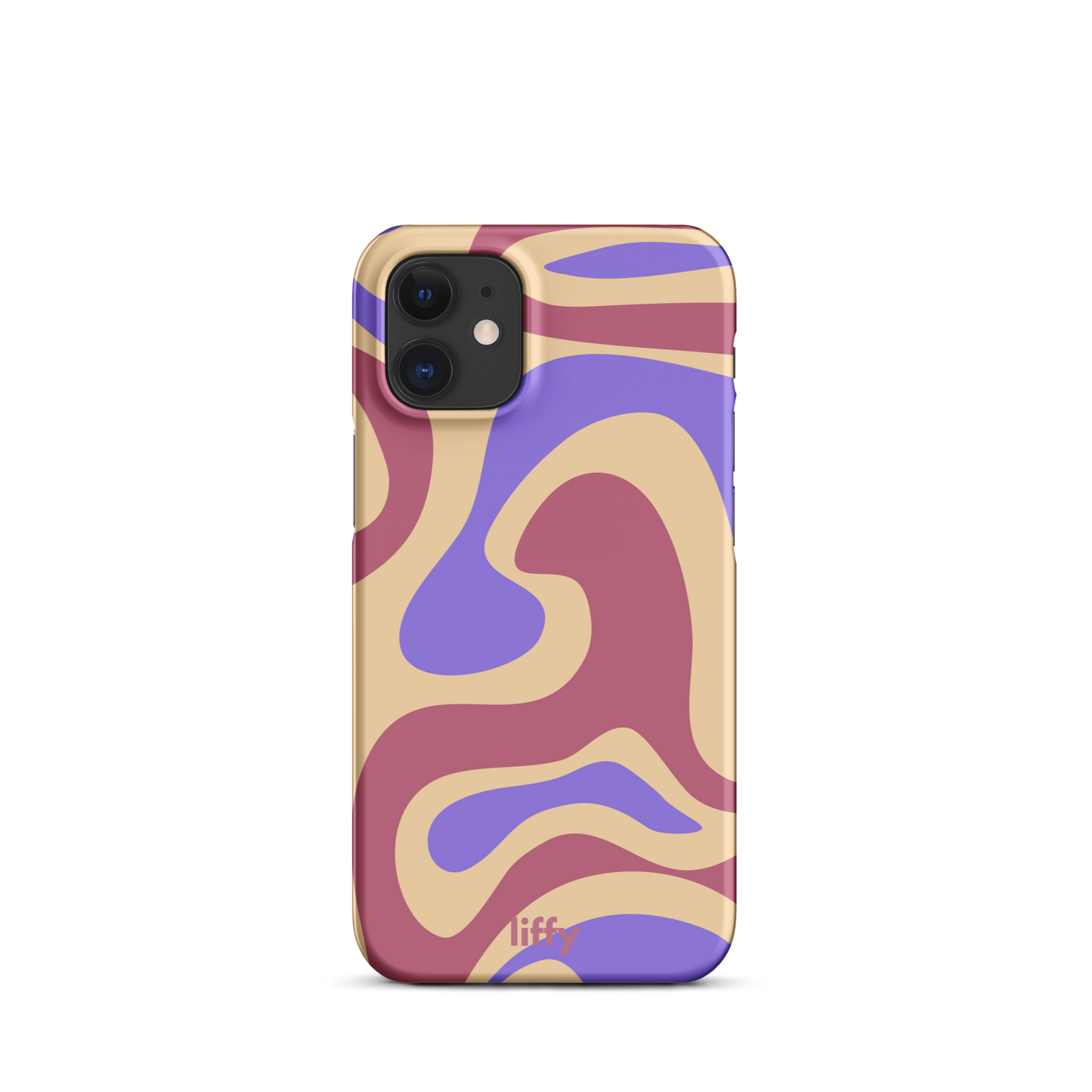 Liquid Dream: Pastel Paradise iPhone Snap Case