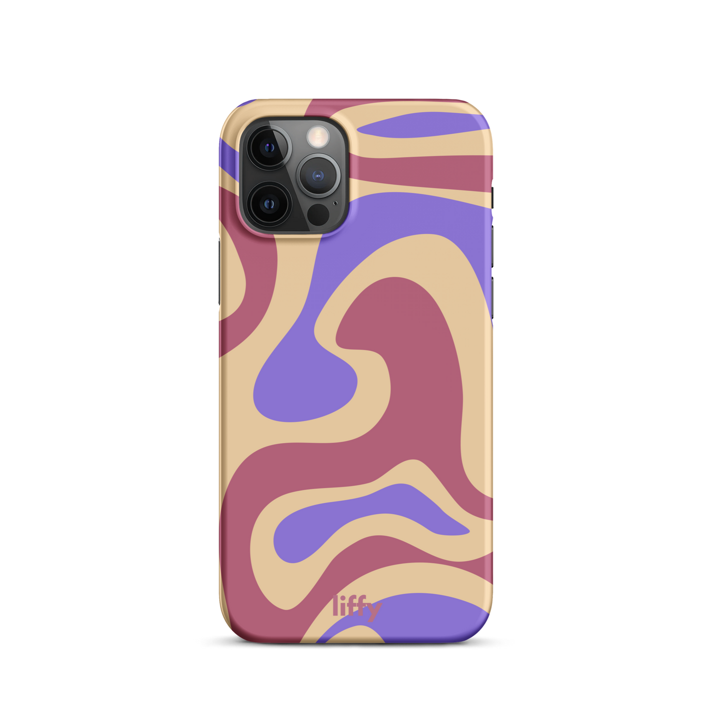 Liquid Dream: Pastel Paradise iPhone Snap Case