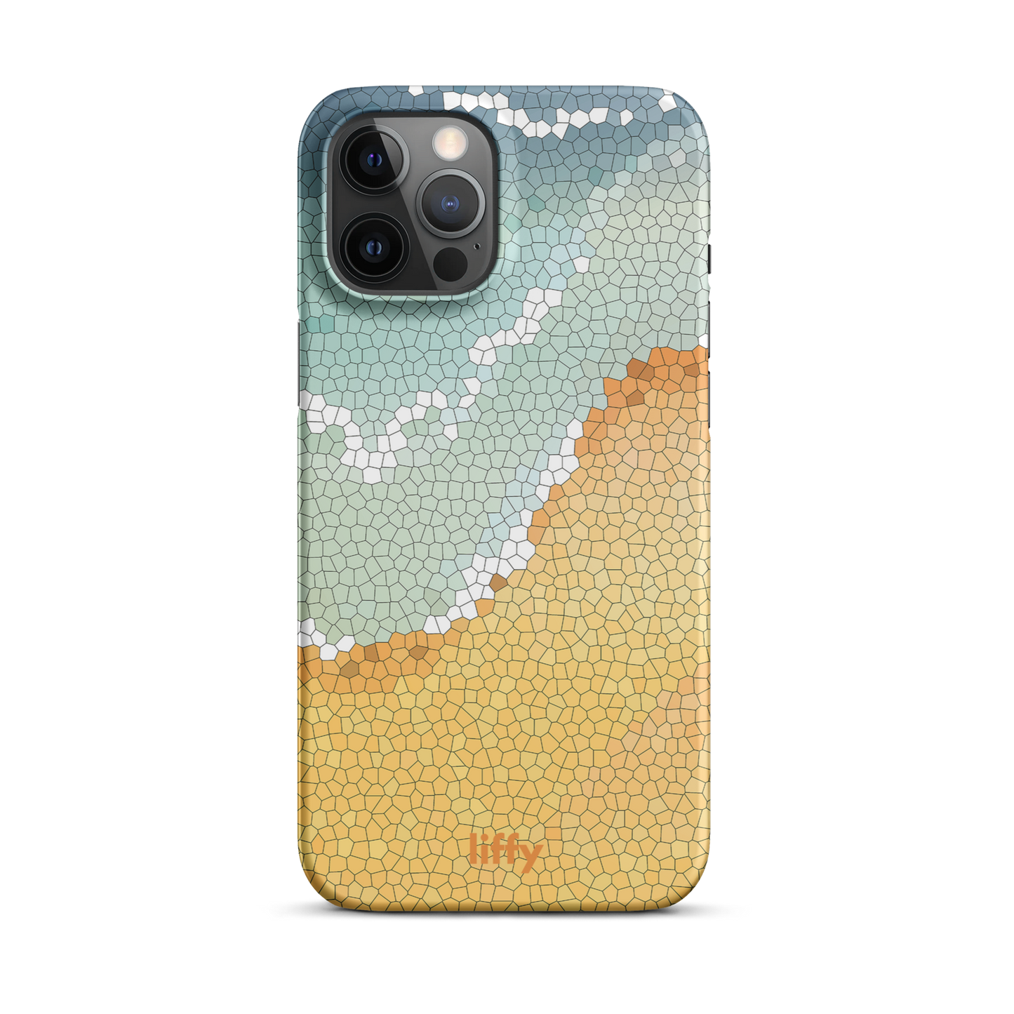 Beach Vibes: Mosaic Beach iPhone Snap Case