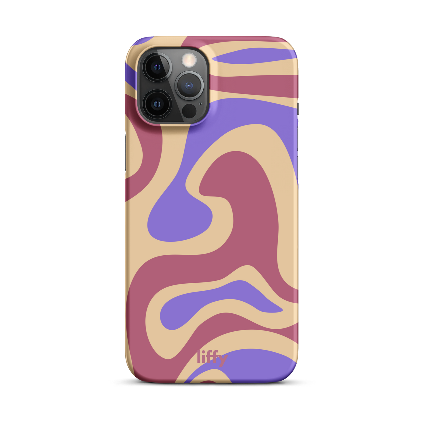 Liquid Dream: Pastel Paradise iPhone Snap Case