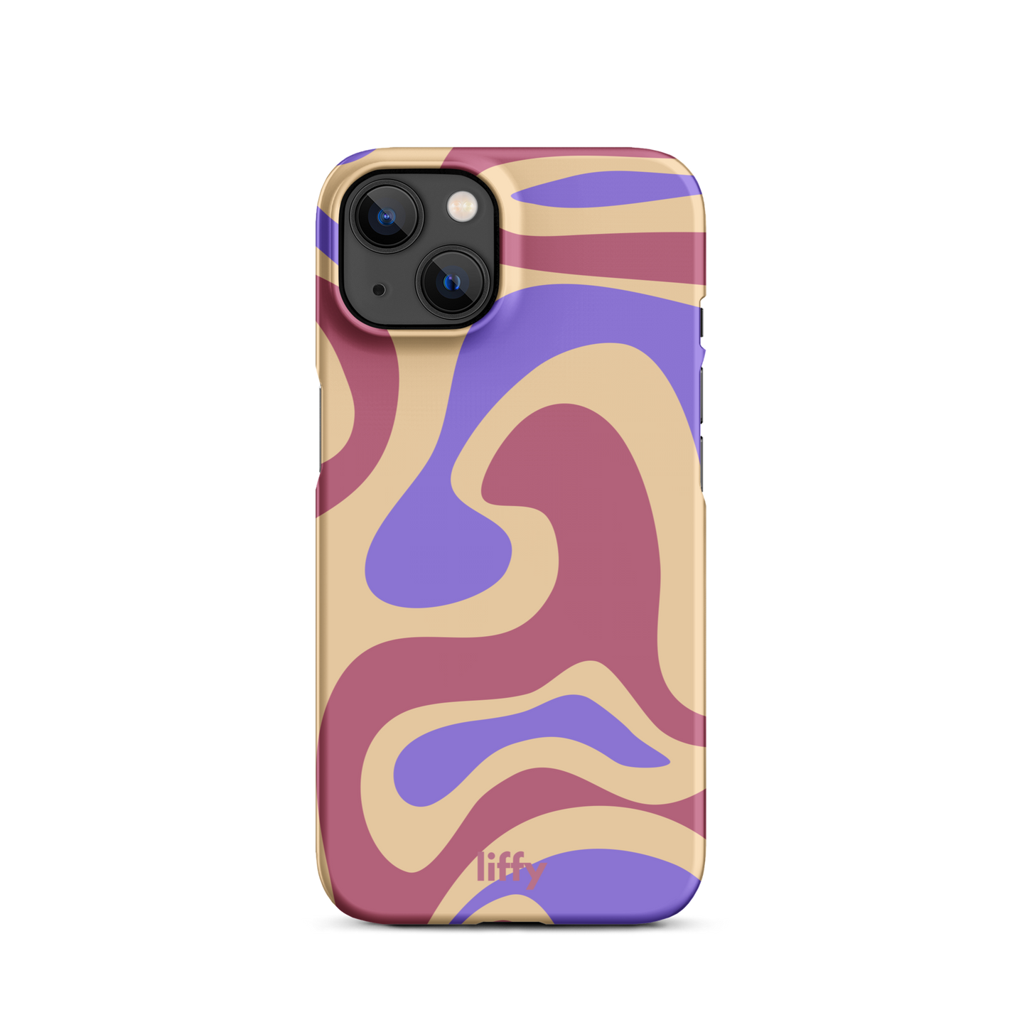 Liquid Dream: Pastel Paradise iPhone Snap Case