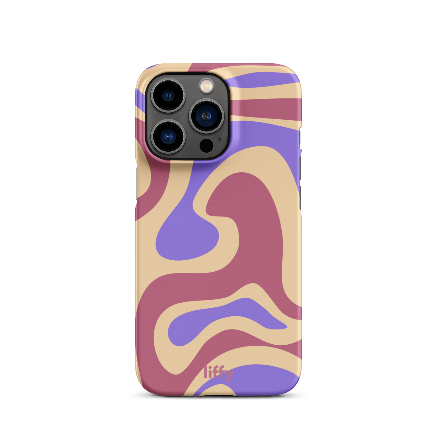 Liquid Dream: Pastel Paradise iPhone Snap Case