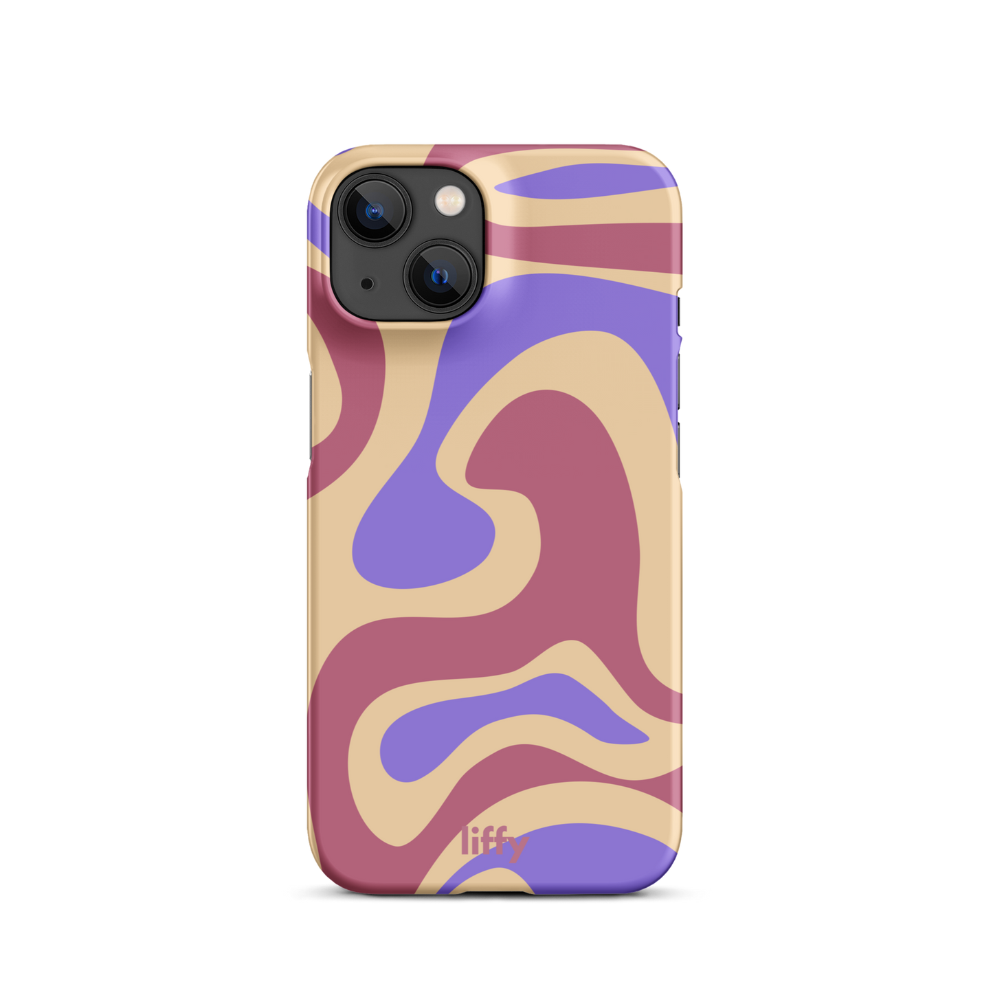 Liquid Dream: Pastel Paradise iPhone Snap Case