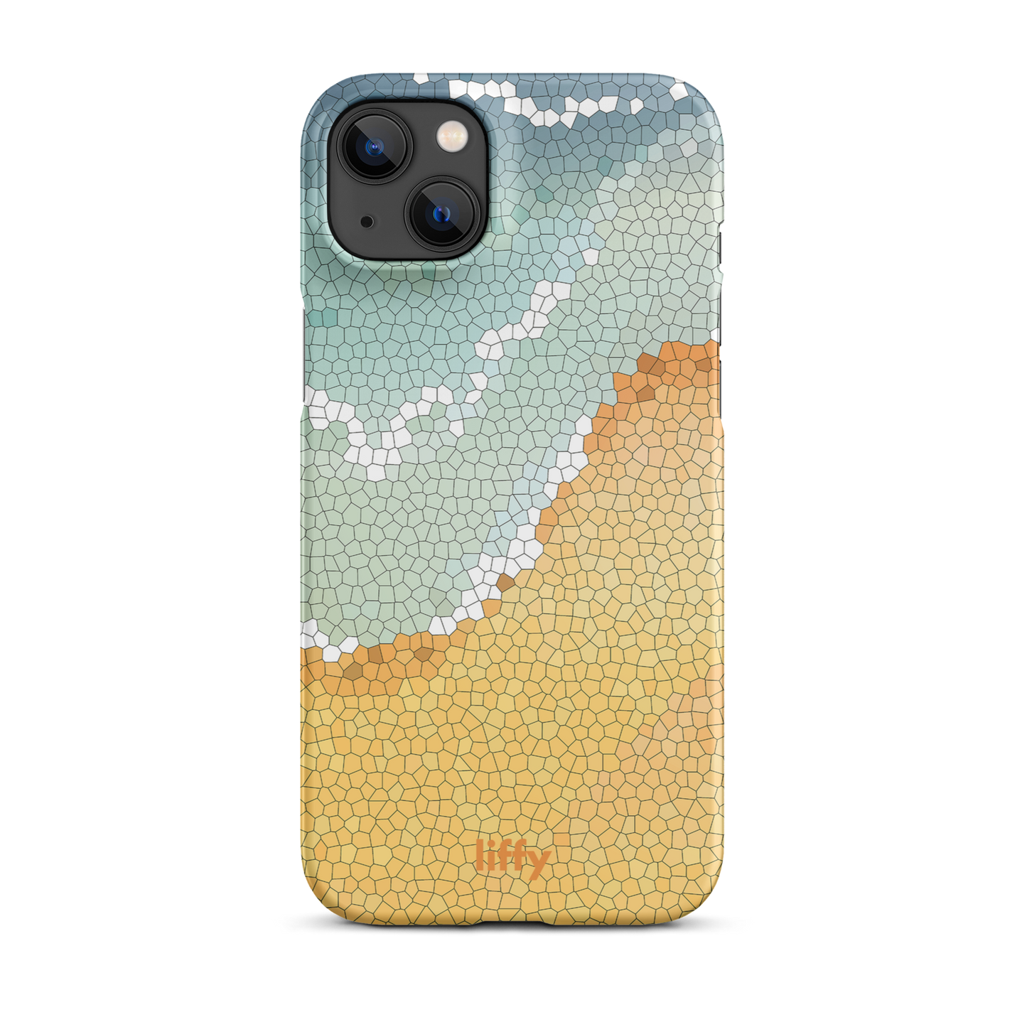 Beach Vibes: Mosaic Beach iPhone Snap Case