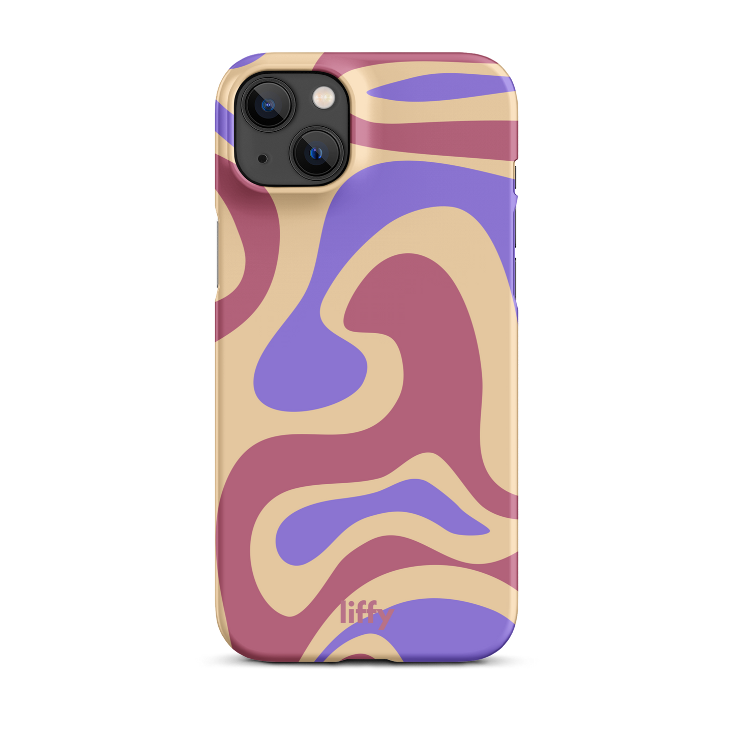 Liquid Dream: Pastel Paradise iPhone Snap Case