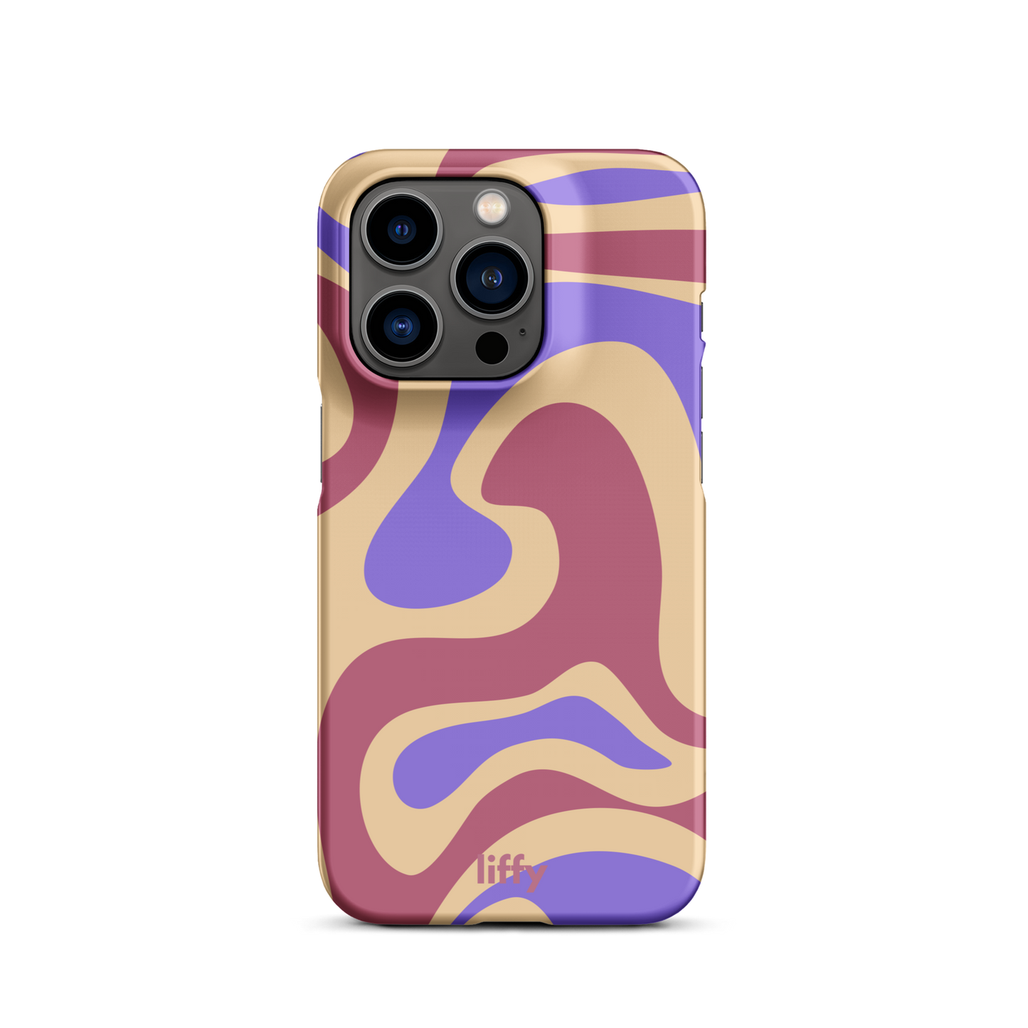 Liquid Dream: Pastel Paradise iPhone Snap Case