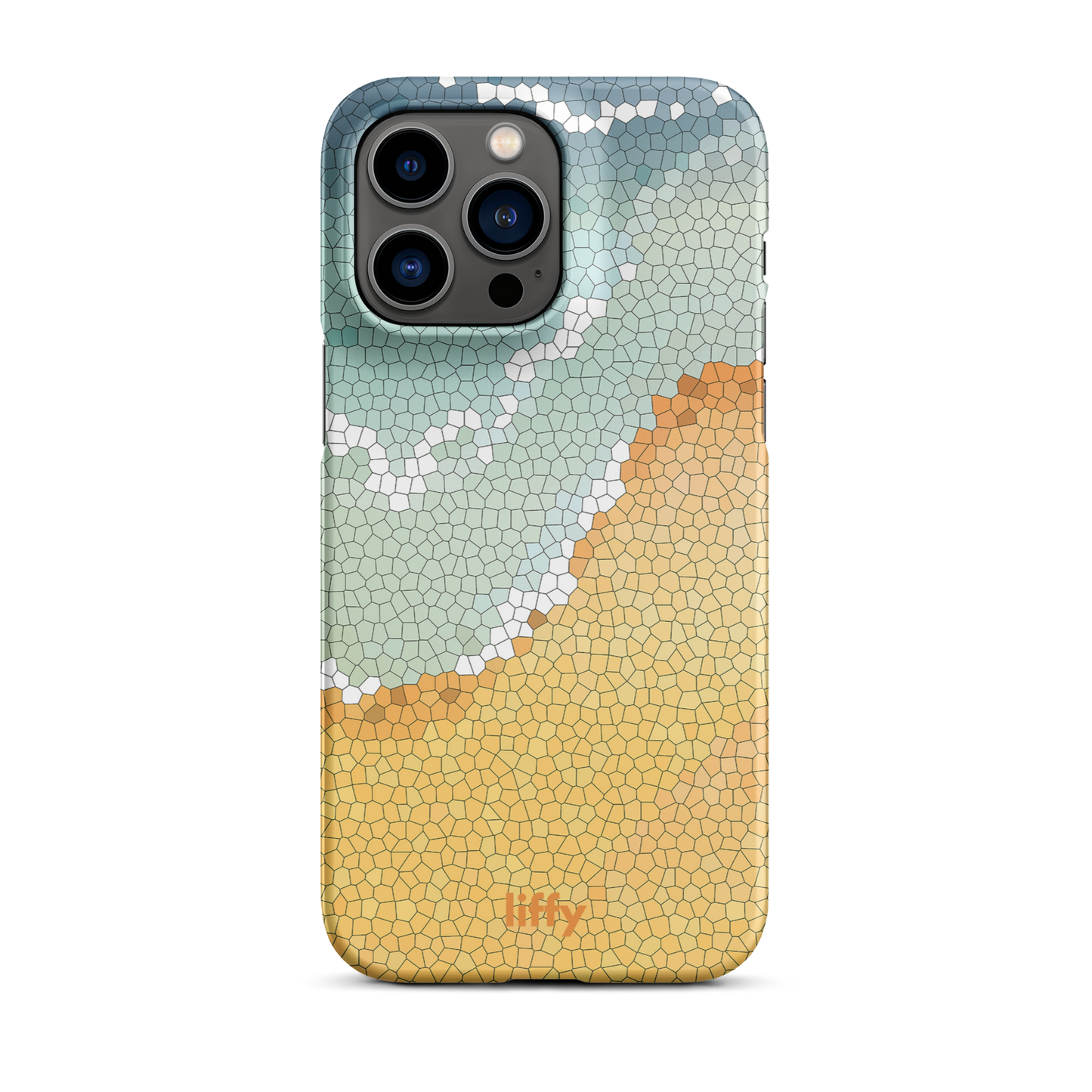 Beach Vibes: Mosaic Beach iPhone Snap Case