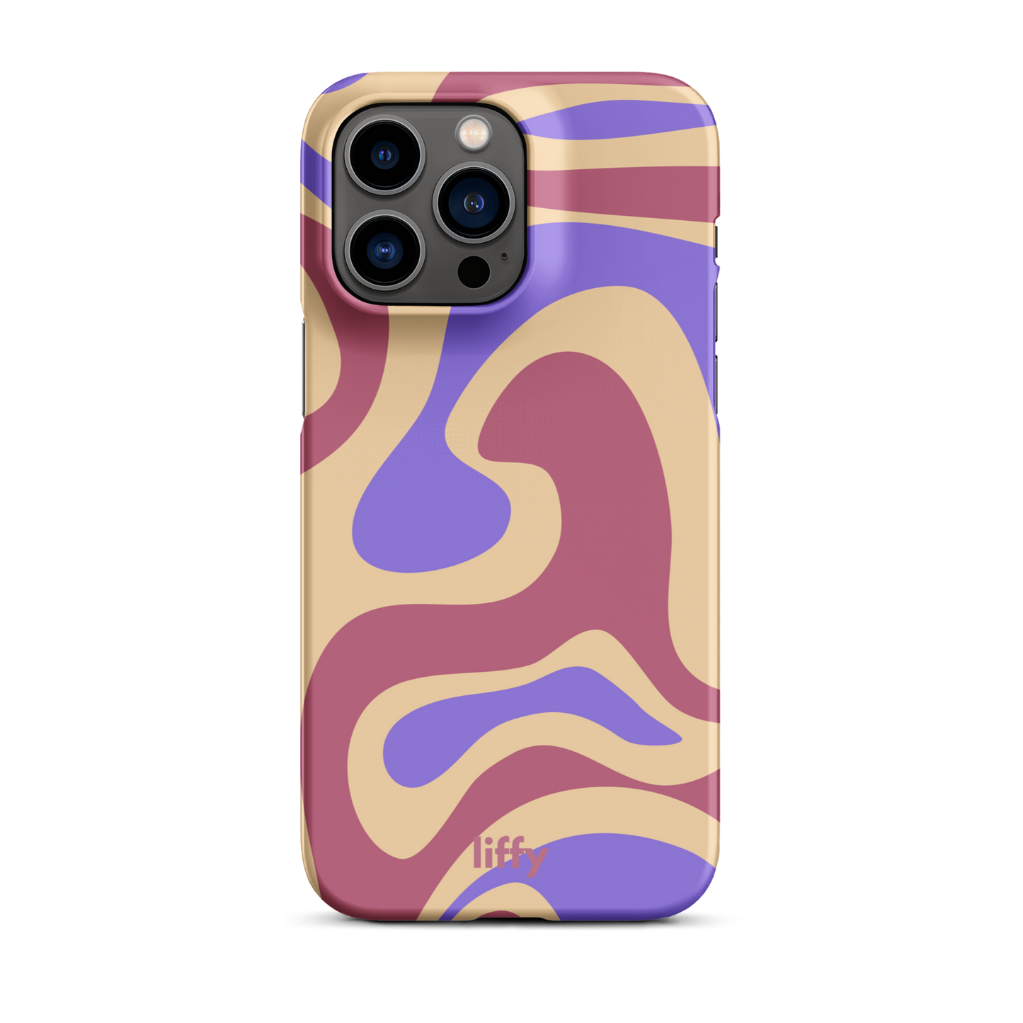 Liquid Dream: Pastel Paradise iPhone Snap Case