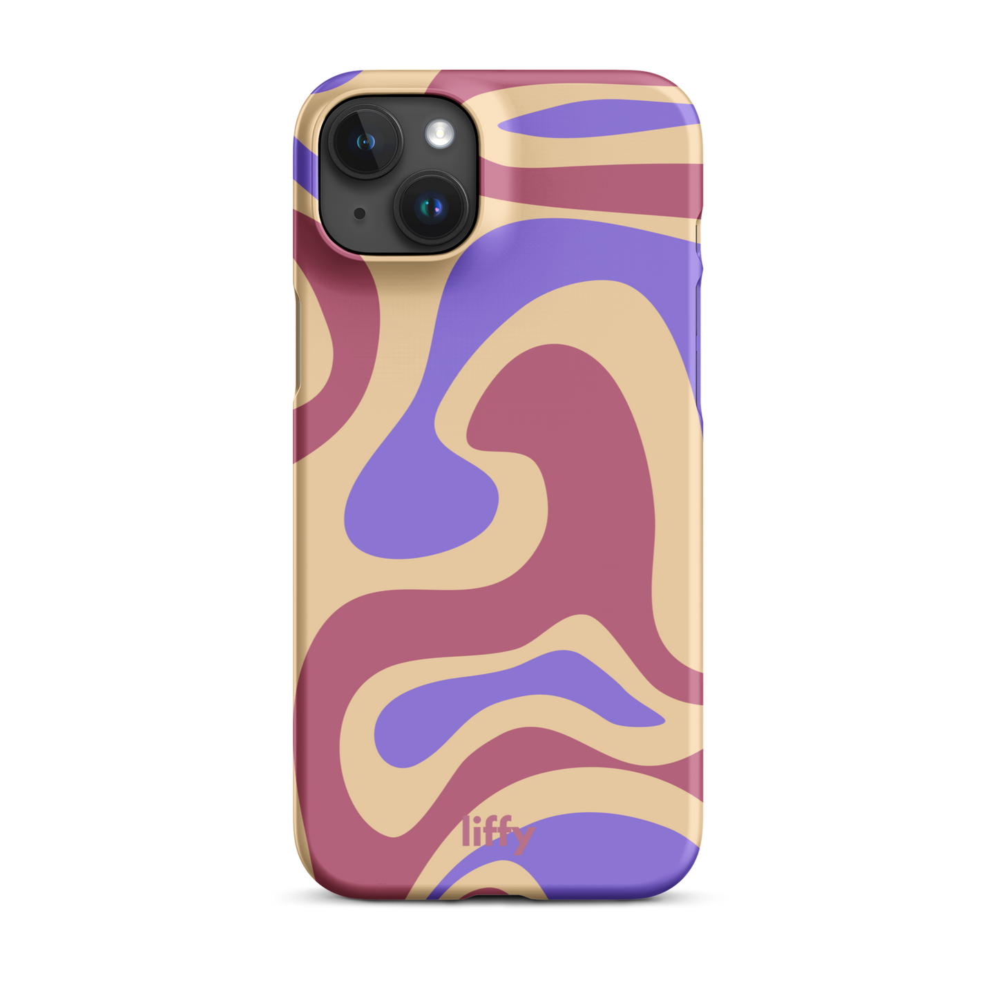 Liquid Dream: Pastel Paradise iPhone Snap Case